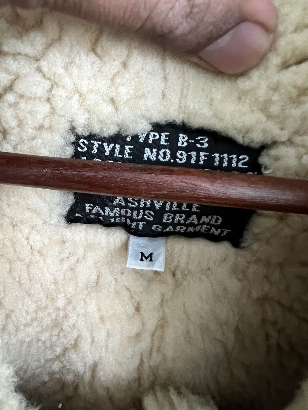 Vintage B 3 Sheep Skin Leather Coat Jacket B2 Size US M / EU 48-50 / 2 - 13 Thumbnail