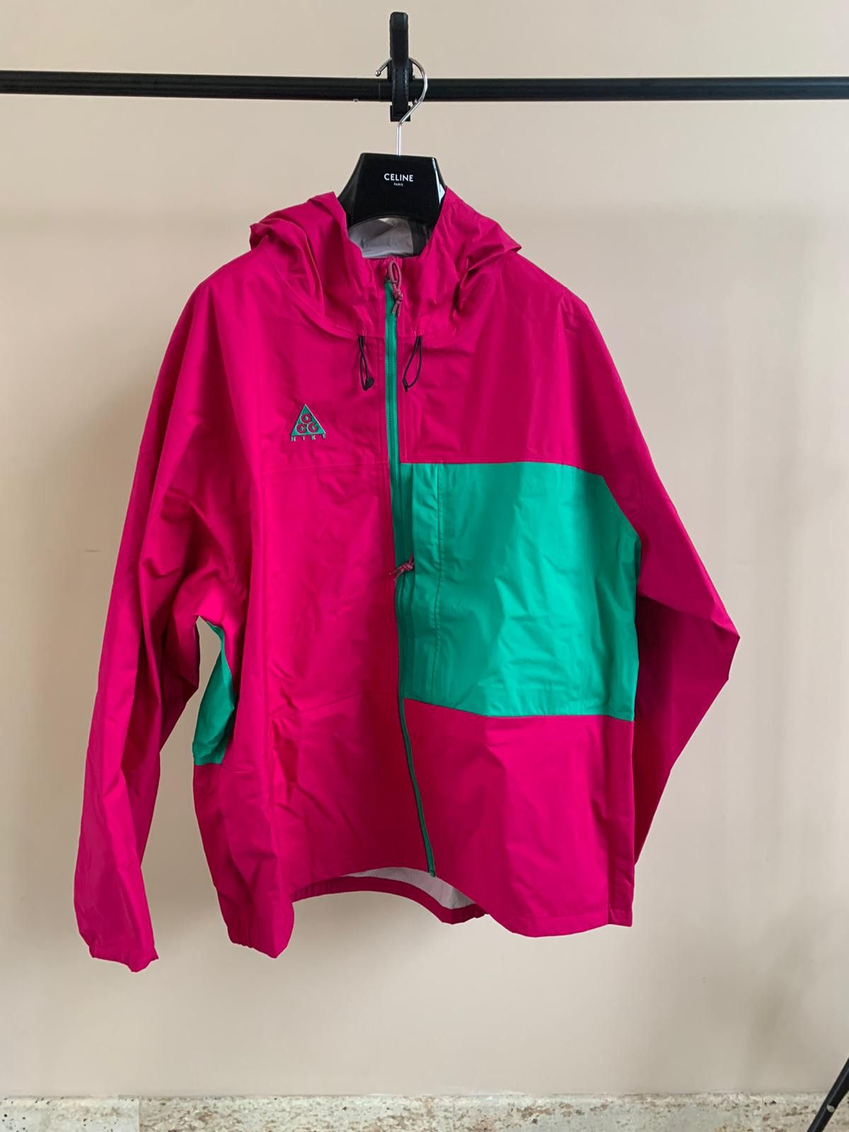 Image of Nike Acg Windbreaker Jacket In Pink, Men's (Size XL)