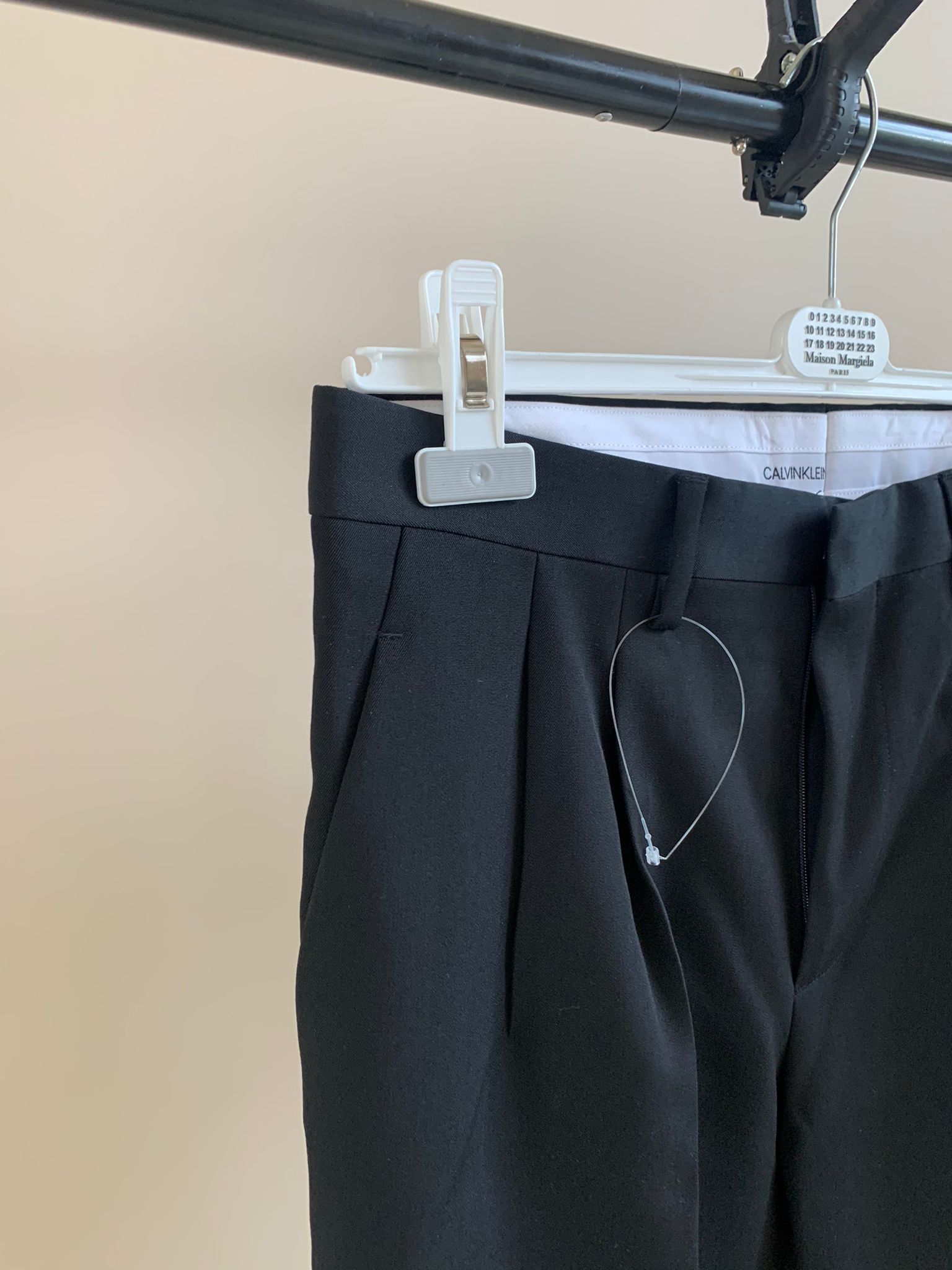 Calvin Klein 205W39NYC Gabardine Pants With Trim in Black color Size US 32 / EU 48 - 11 Thumbnail
