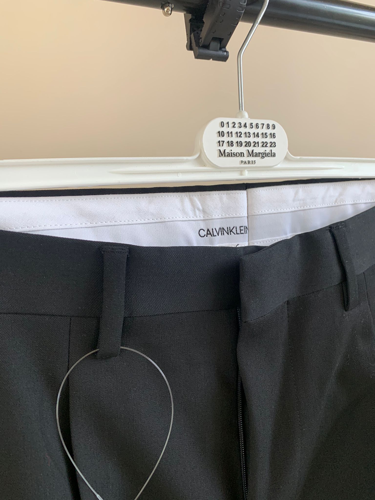Calvin Klein 205W39NYC Gabardine Pants With Trim in Black color Size US 32 / EU 48 - 5 Thumbnail