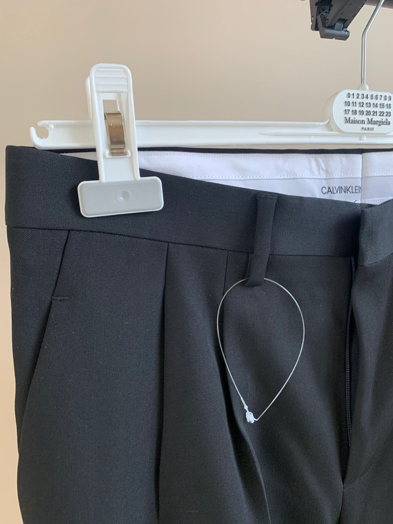 Calvin Klein 205W39NYC Gabardine Pants With Trim in Black color Size US 32 / EU 48 - 10 Thumbnail