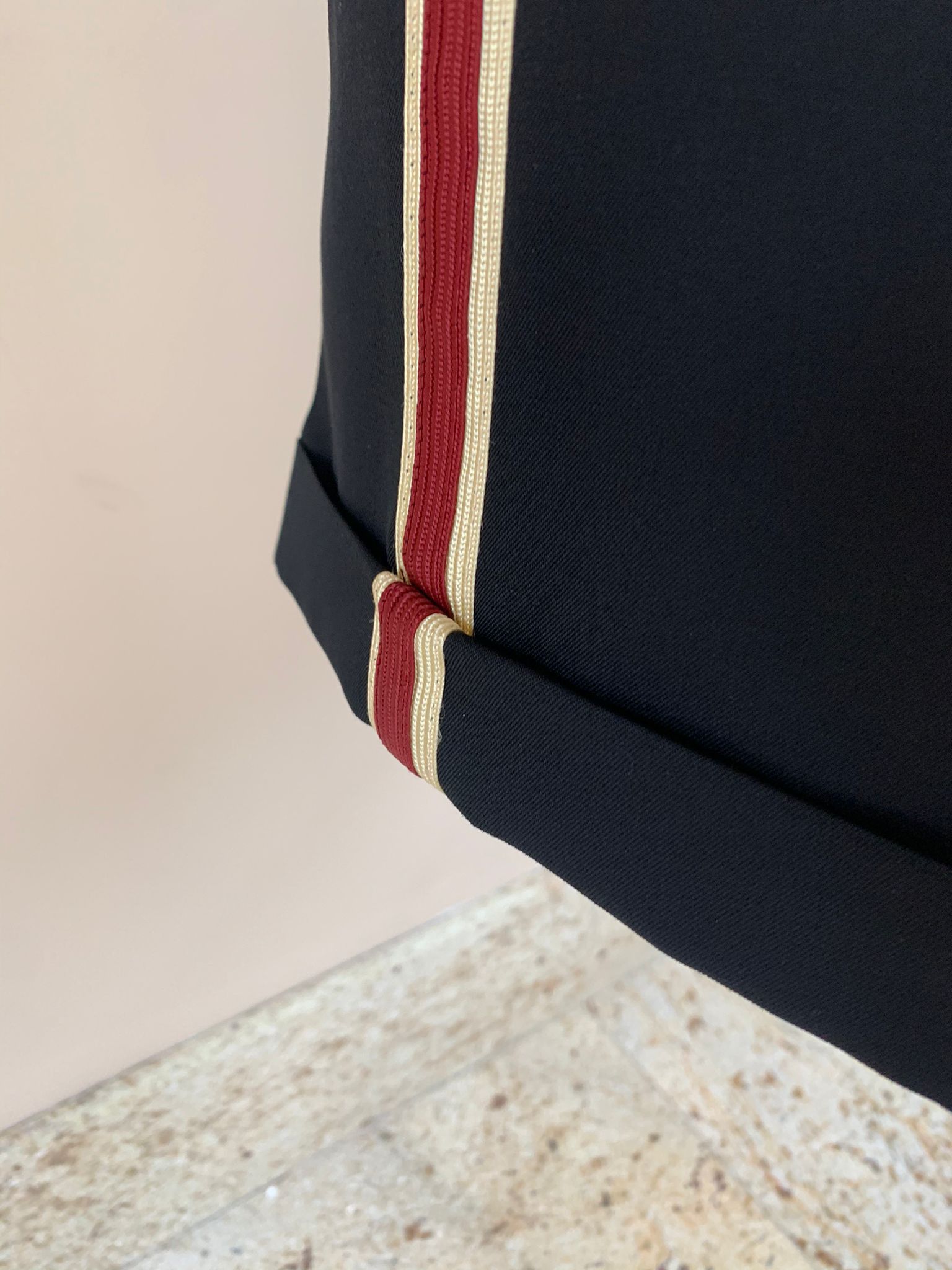 Calvin Klein 205W39NYC Gabardine Pants With Trim in Black color Size US 32 / EU 48 - 12 Thumbnail
