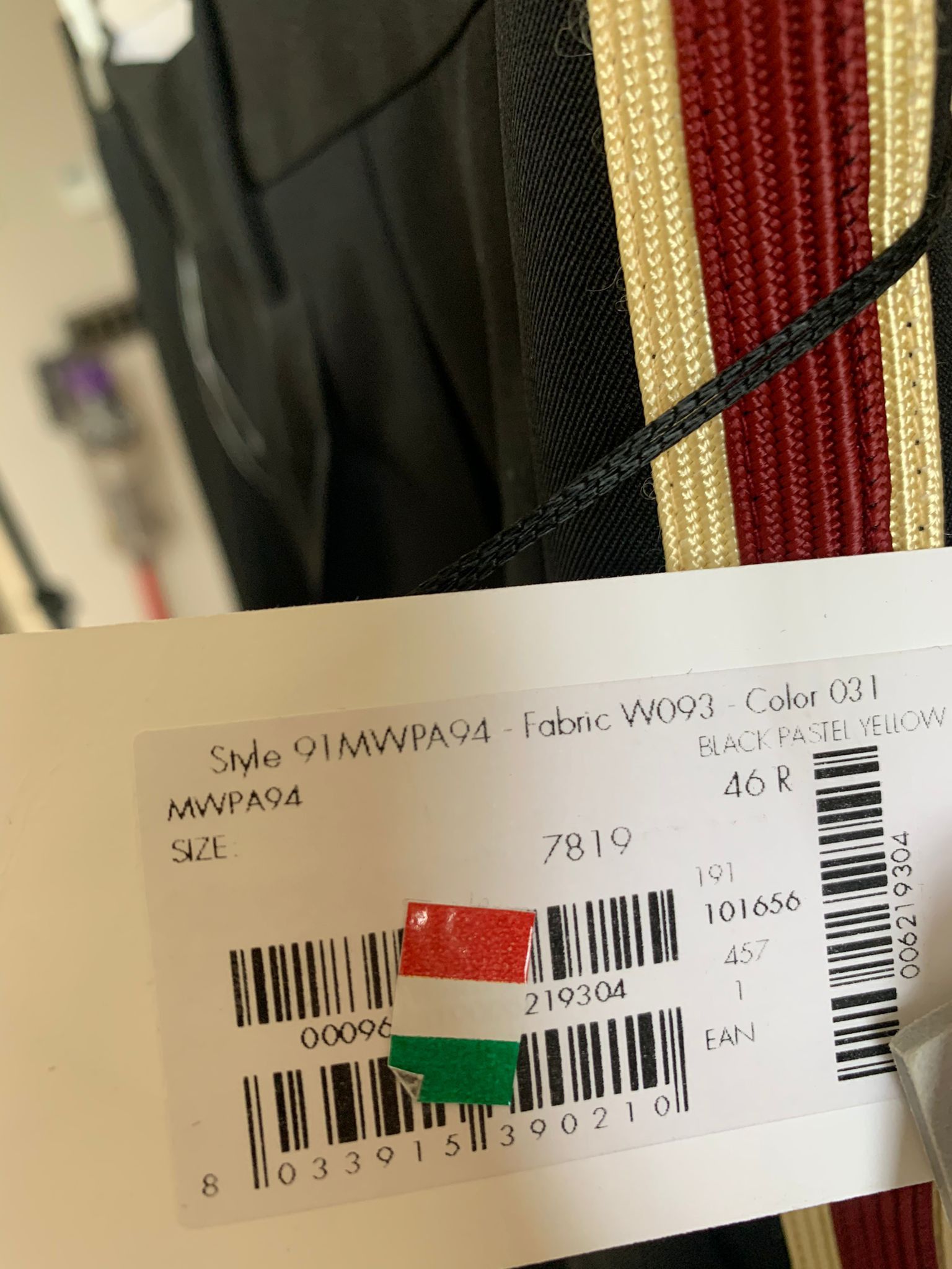 Calvin Klein 205W39NYC Gabardine Pants With Trim in Black color Size US 32 / EU 48 - 7 Thumbnail