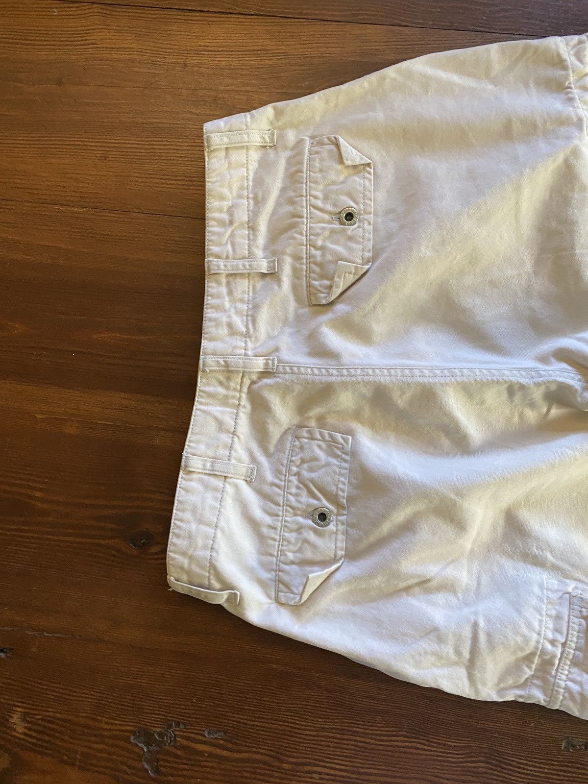 Bugle Boy Vintage 90’s Bugle Boy Cargo Baggy Light Khaki Pants 30x29 Size US 30 / EU 46 - 19 Thumbnail