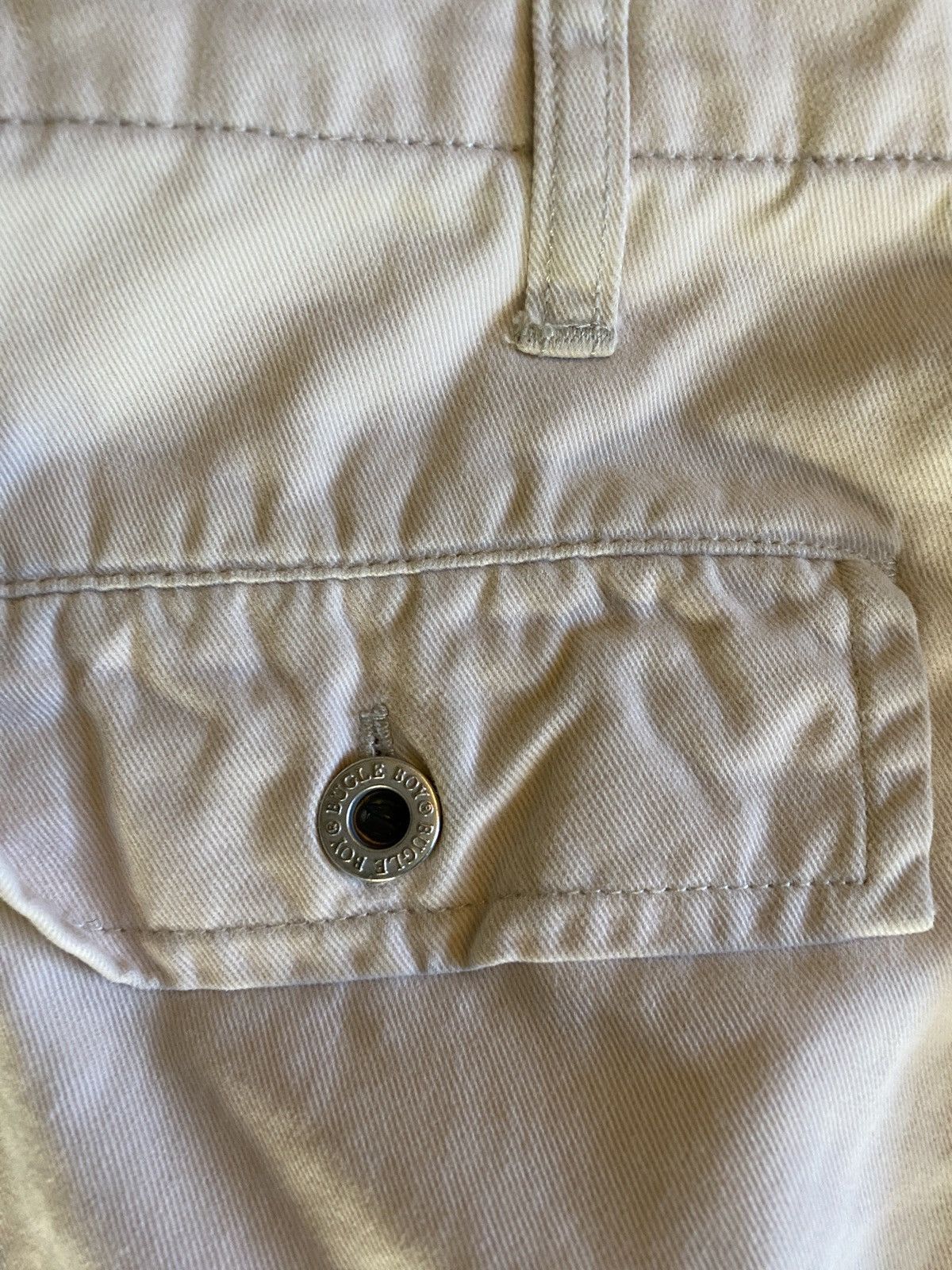 Bugle Boy Vintage 90’s Bugle Boy Cargo Baggy Light Khaki Pants 30x29 Size US 30 / EU 46 - 23 Thumbnail