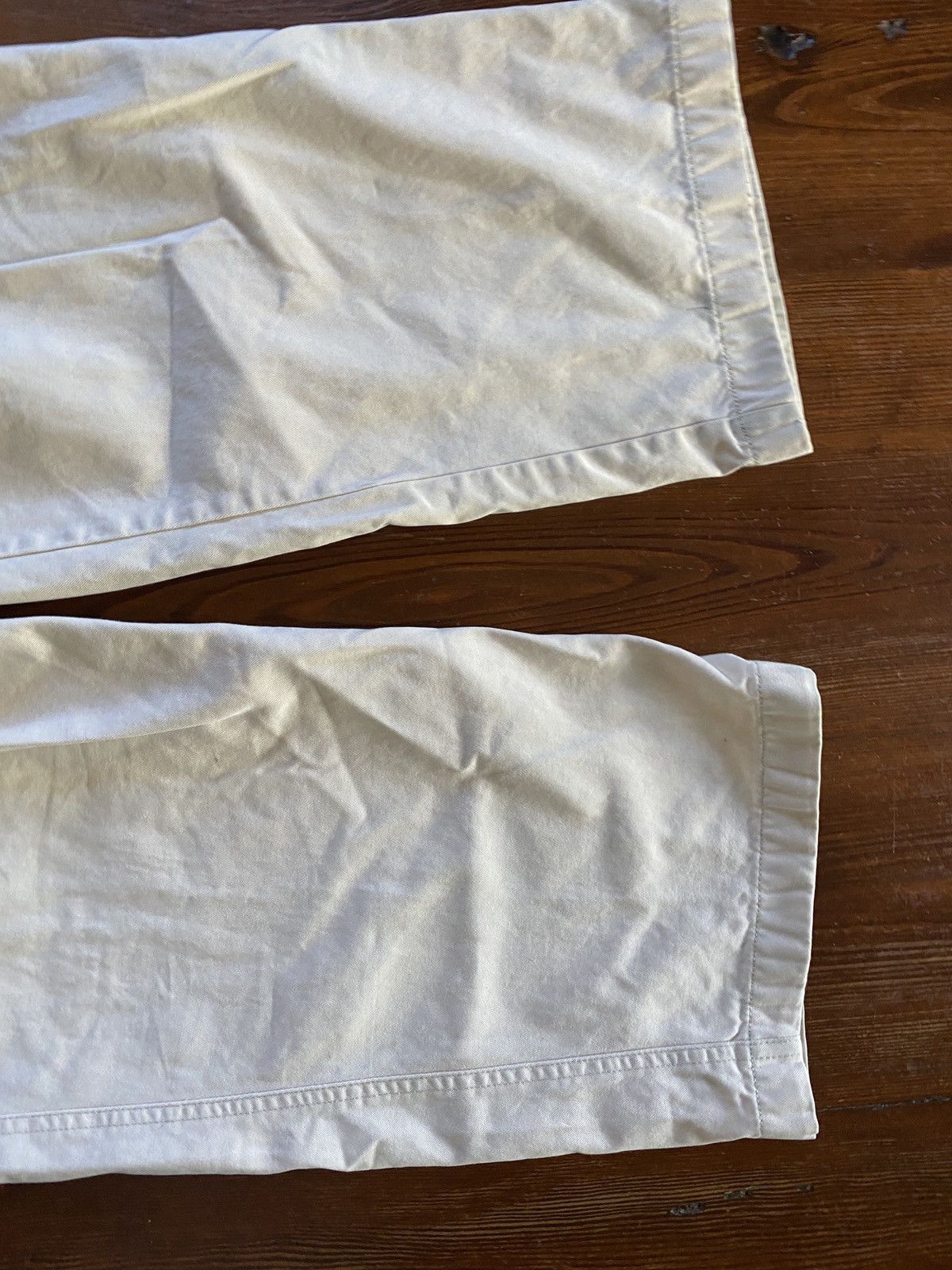Bugle Boy Vintage 90’s Bugle Boy Cargo Baggy Light Khaki Pants 30x29 Size US 30 / EU 46 - 2 Thumbnail