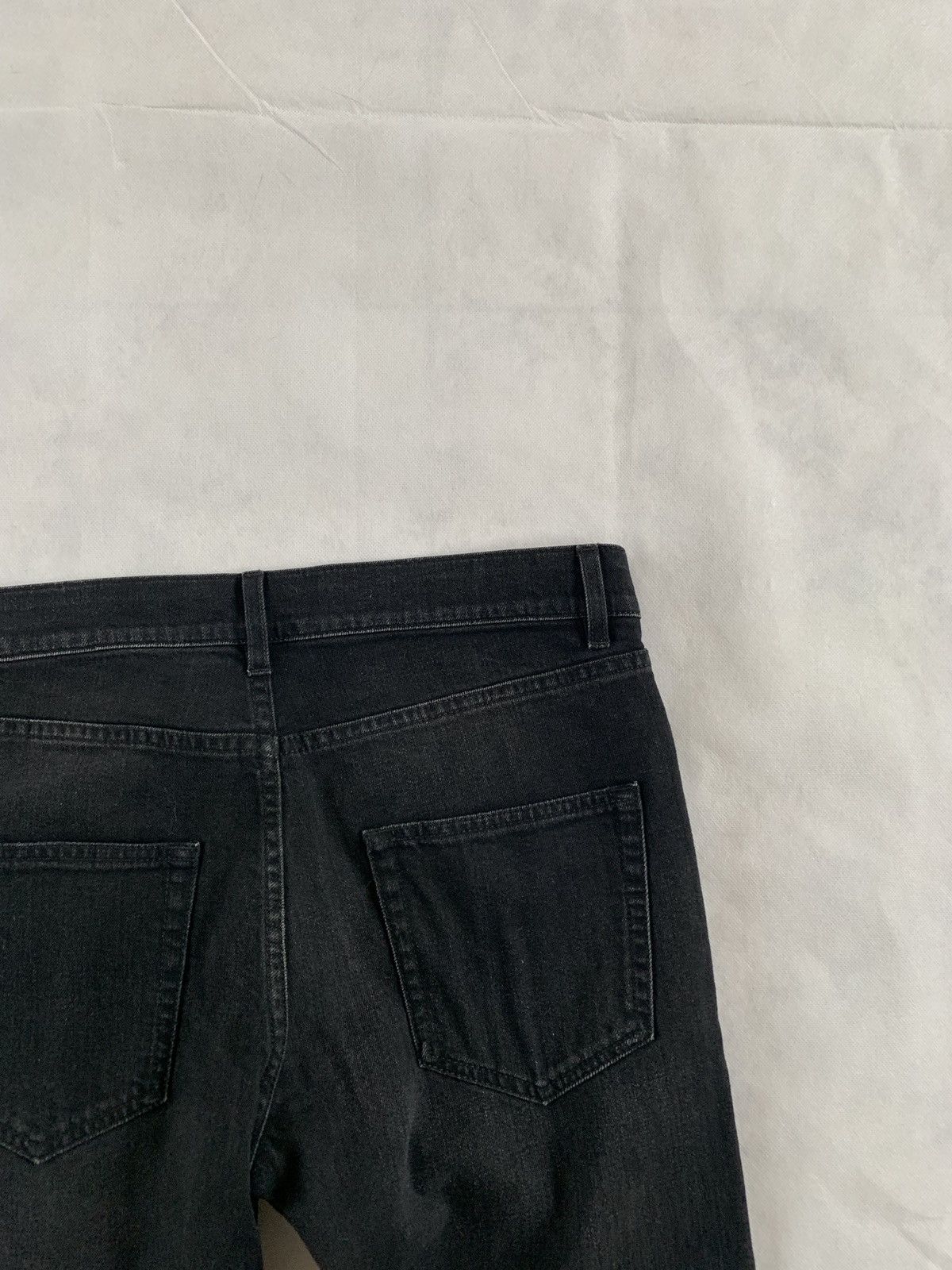 Balenciaga SS18 Knee Slit Denim in Black Size US 29 - 15 Thumbnail