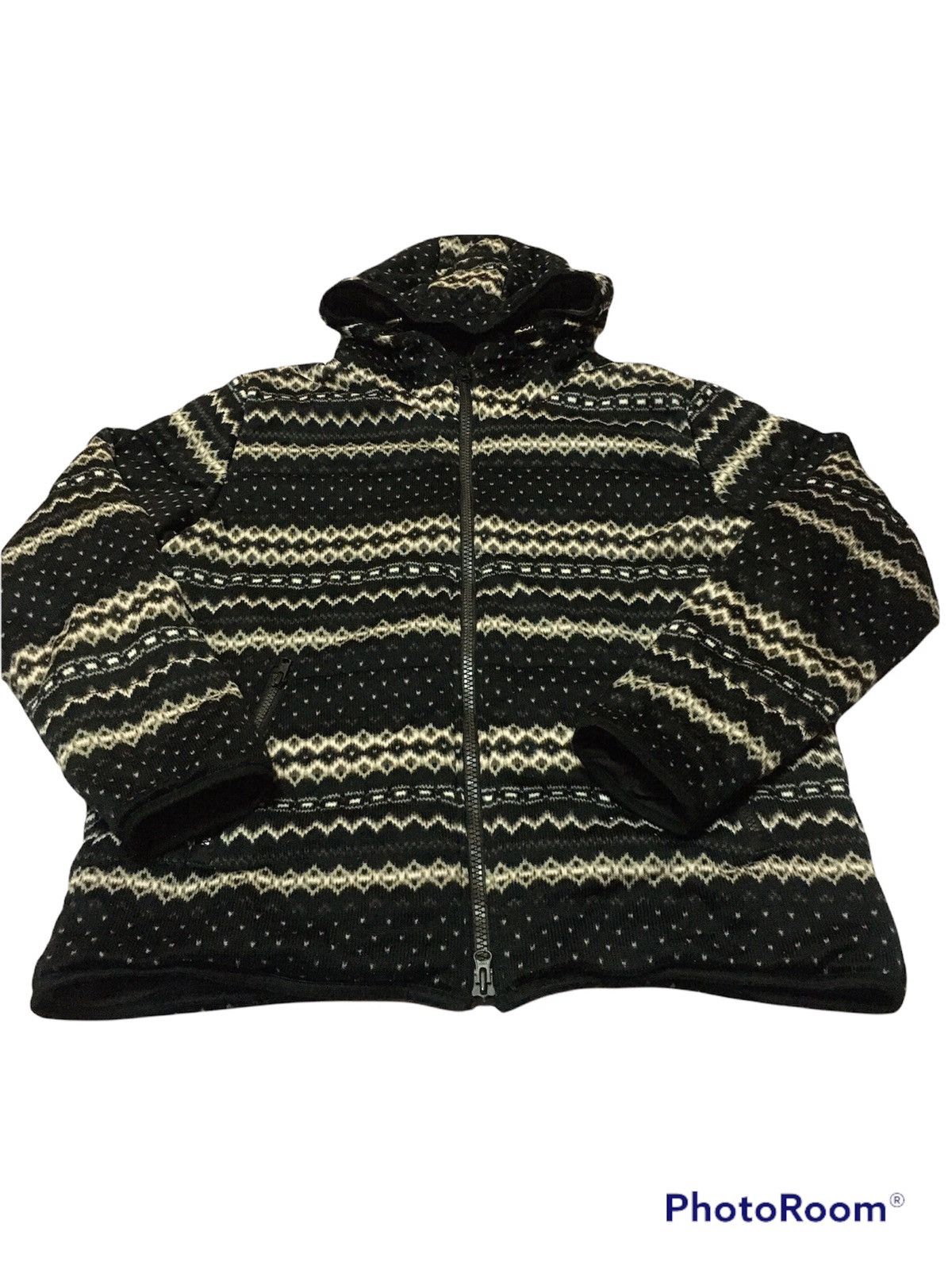 Other Uniqlo Navajo Style Hoodie Winters Season Size US XL / EU 56 / 4 - 3 Thumbnail