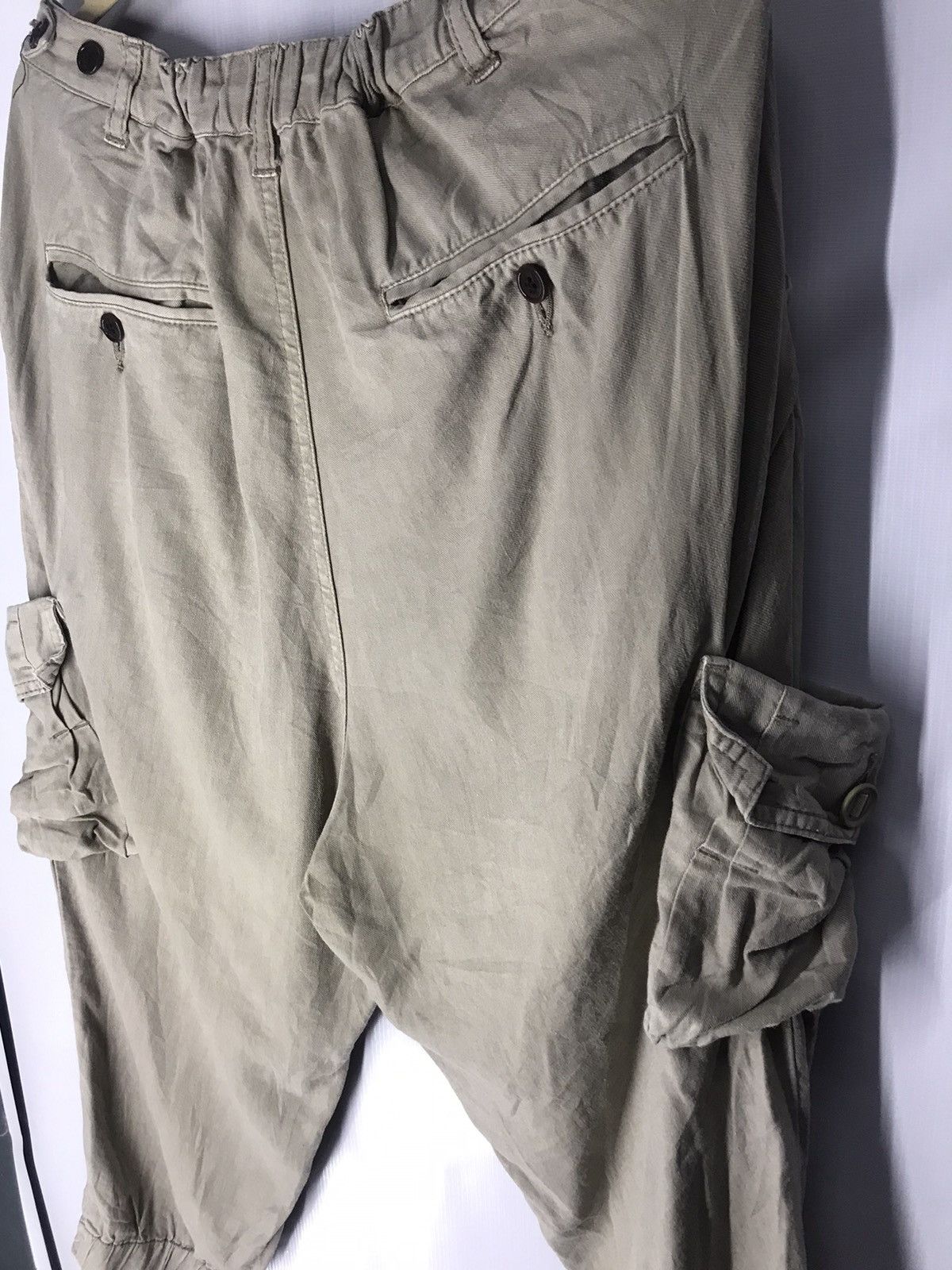 CABANE de ZUCCa × Issey Miyake Zucca side cargo pocket relaxed pants waist 30-32 Size US 32 / EU 48 - 9 Thumbnail