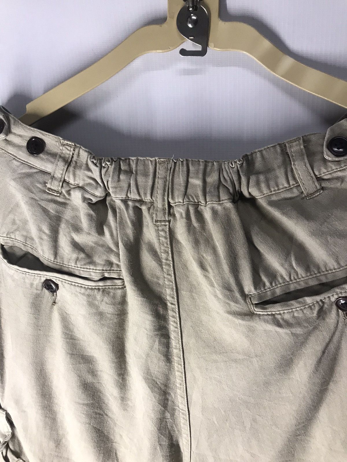 CABANE de ZUCCa × Issey Miyake Zucca side cargo pocket relaxed pants waist 30-32 Size US 32 / EU 48 - 8 Thumbnail