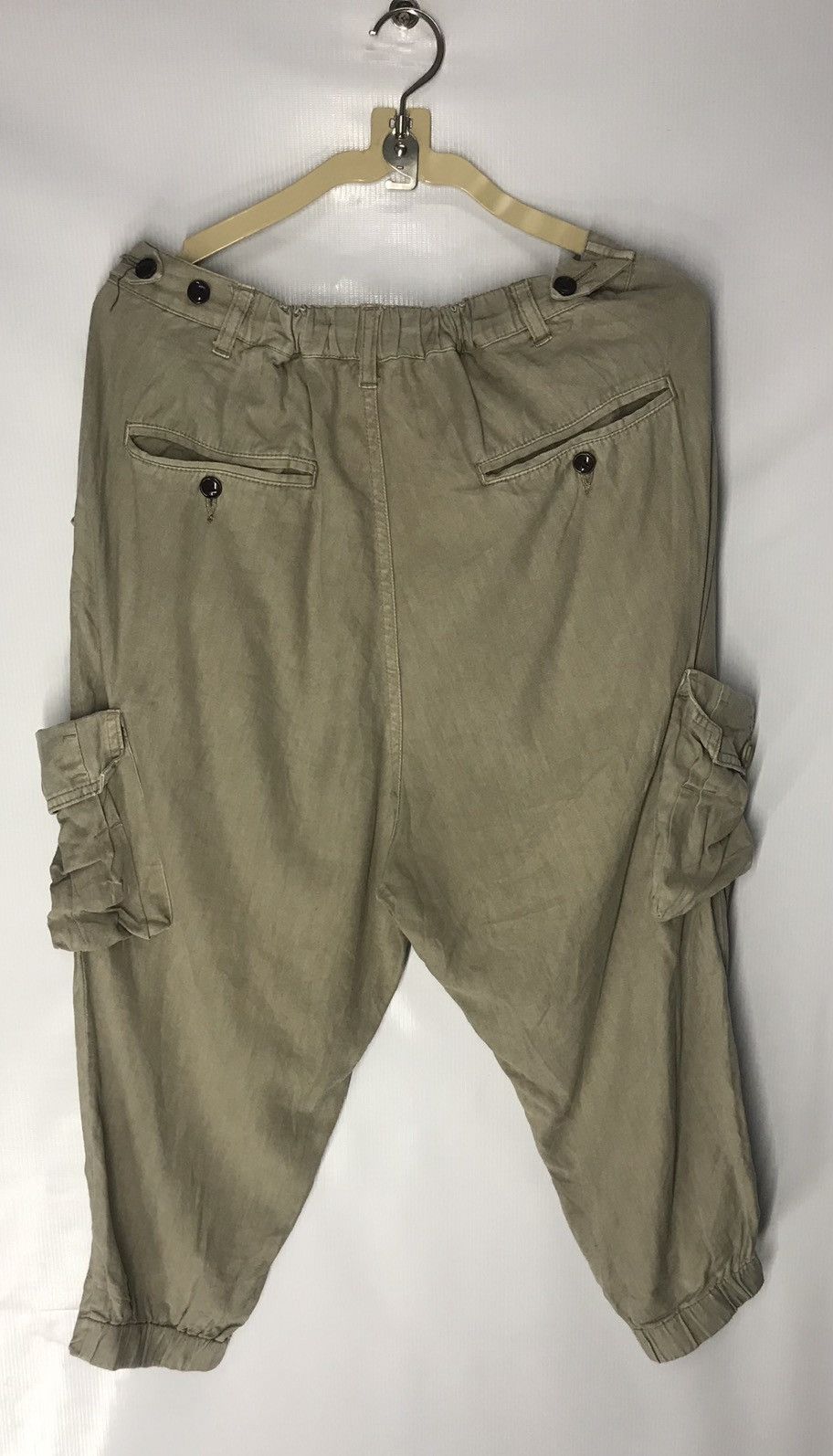 CABANE de ZUCCa × Issey Miyake Zucca side cargo pocket relaxed pants waist 30-32 Size US 32 / EU 48 - 12 Thumbnail