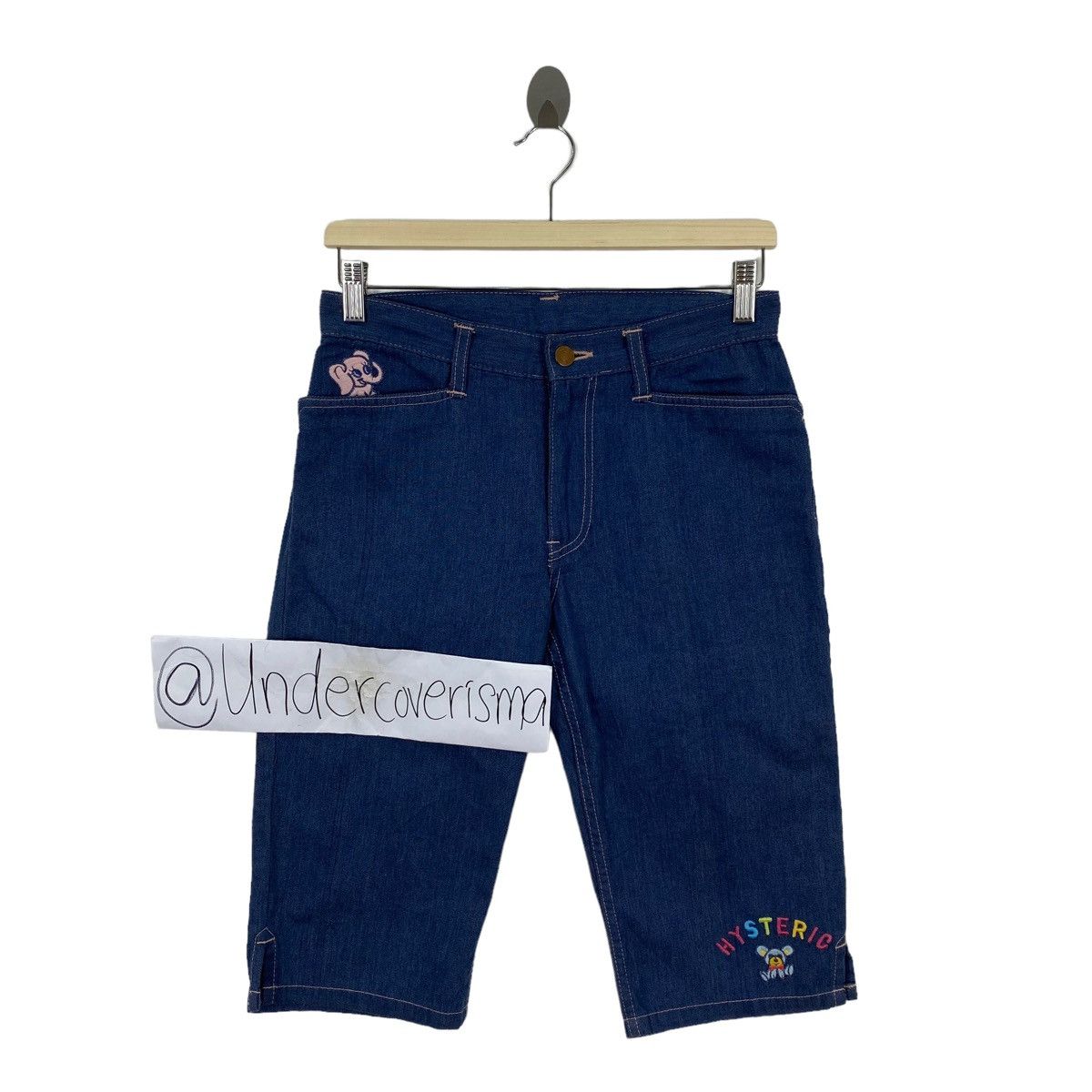 Hysteric Glamour × Vintage Vintage HYSTERIC GLAMOUR Embroidered Design Three Quarter Size 28" / US 6 / IT 42 - 1 Thumbnail