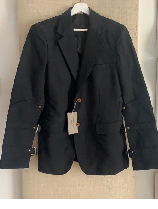 Comme des Garcons × Comme des Garcons Homme Plus NWT CDG homme plus 2016 armor/buckle jacket Size US M / EU 48-50 / 2 - 1 Thumbnail