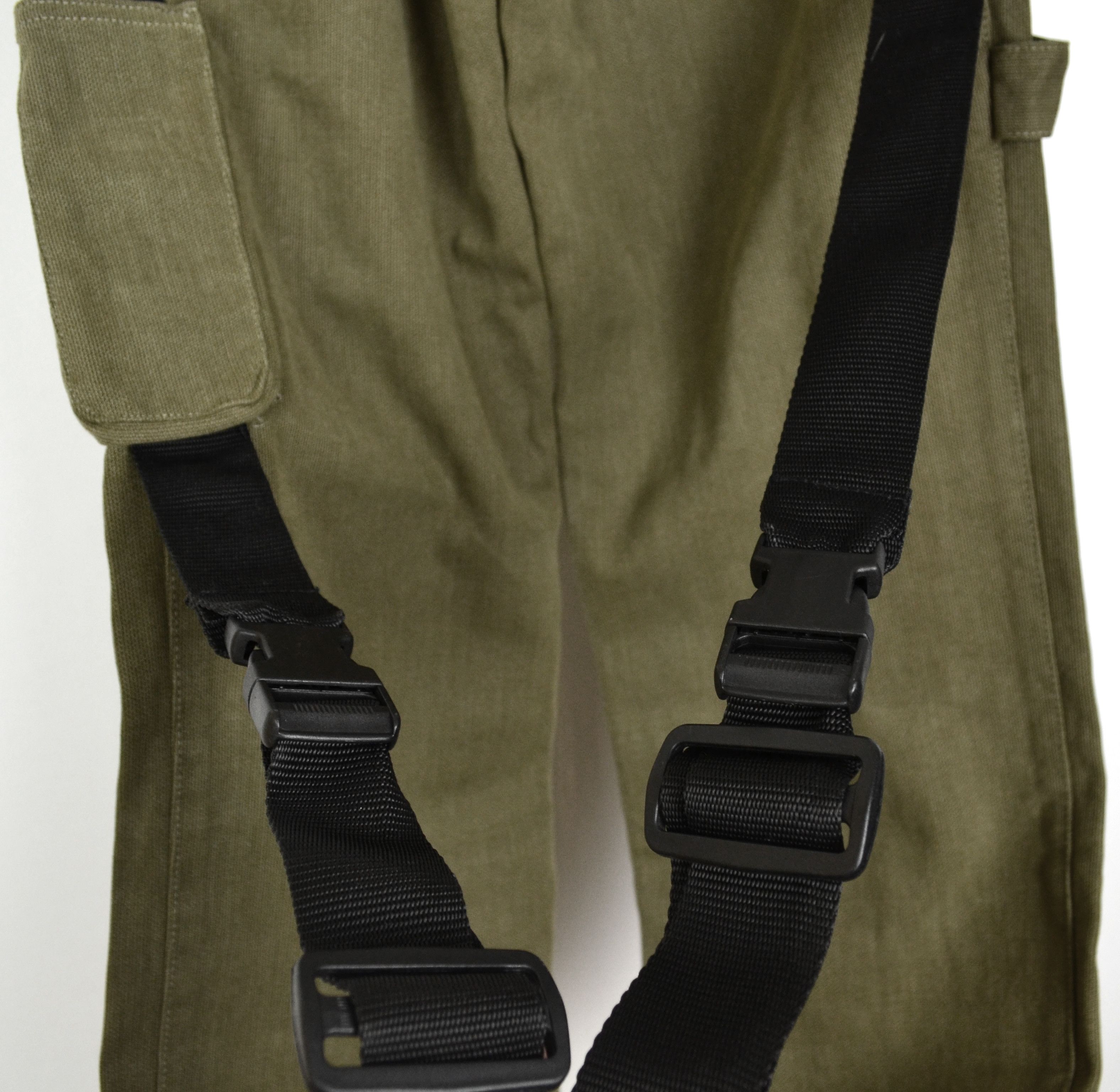 Dolce & Gabbana Dolce Gabbana Cargo Pants Bondage 2003 D&G Black Green Size US 30 / EU 46 - 3 Thumbnail