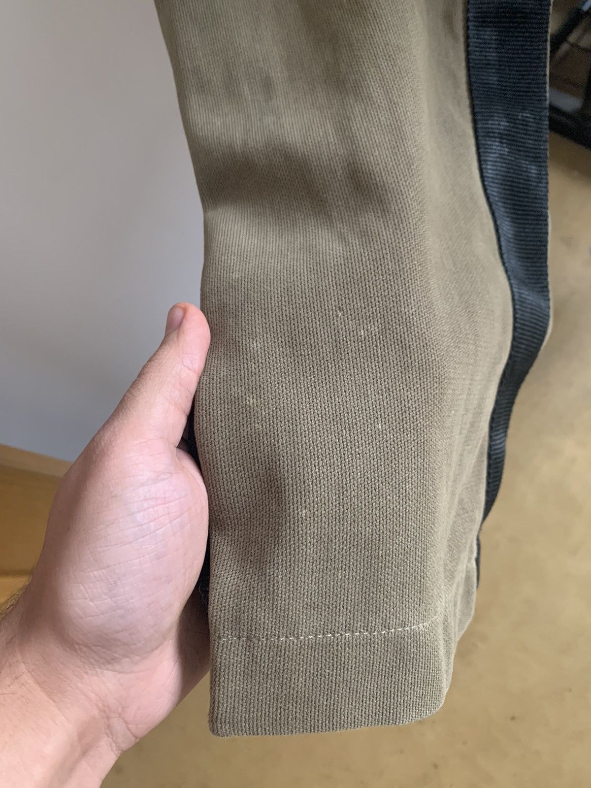 Dolce & Gabbana Dolce Gabbana Cargo Pants Bondage 2003 D&G Black Green Size US 30 / EU 46 - 14 Thumbnail