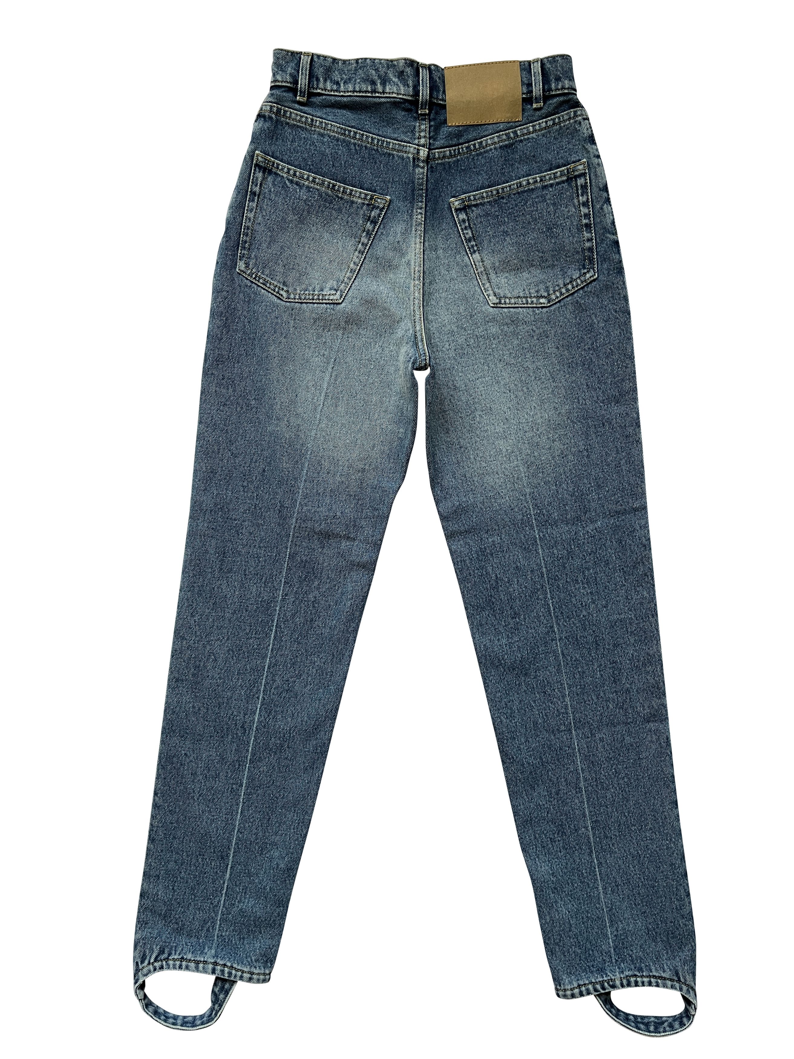 Balenciaga ⚡️QUICK SALE⚡️2016 Balenciaga Demna Blue Denim Jeans Size 26" / US 2 / IT 38 - 2 Thumbnail