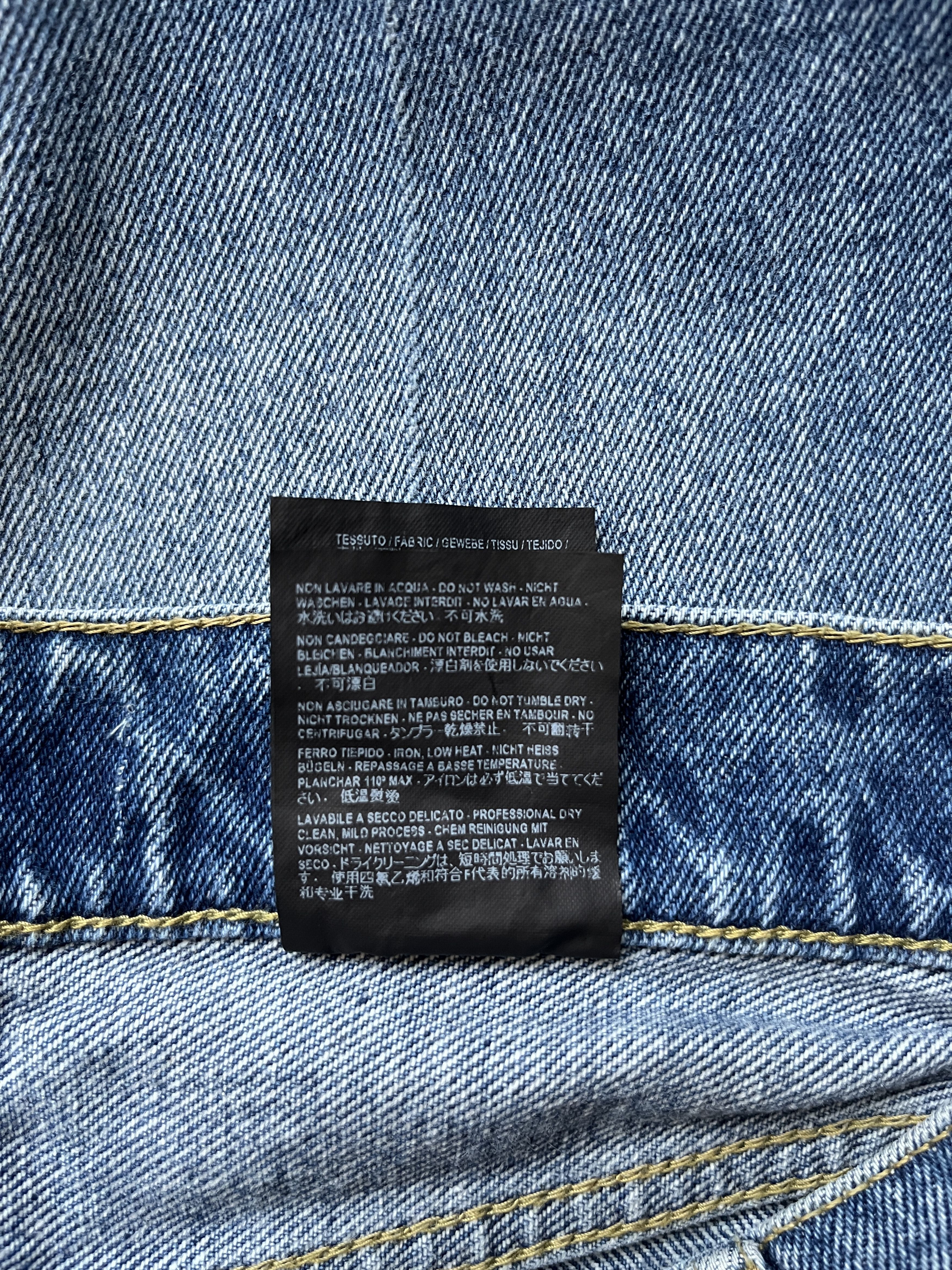 Balenciaga ⚡️QUICK SALE⚡️2016 Balenciaga Demna Blue Denim Jeans Size 26" / US 2 / IT 38 - 4 Thumbnail