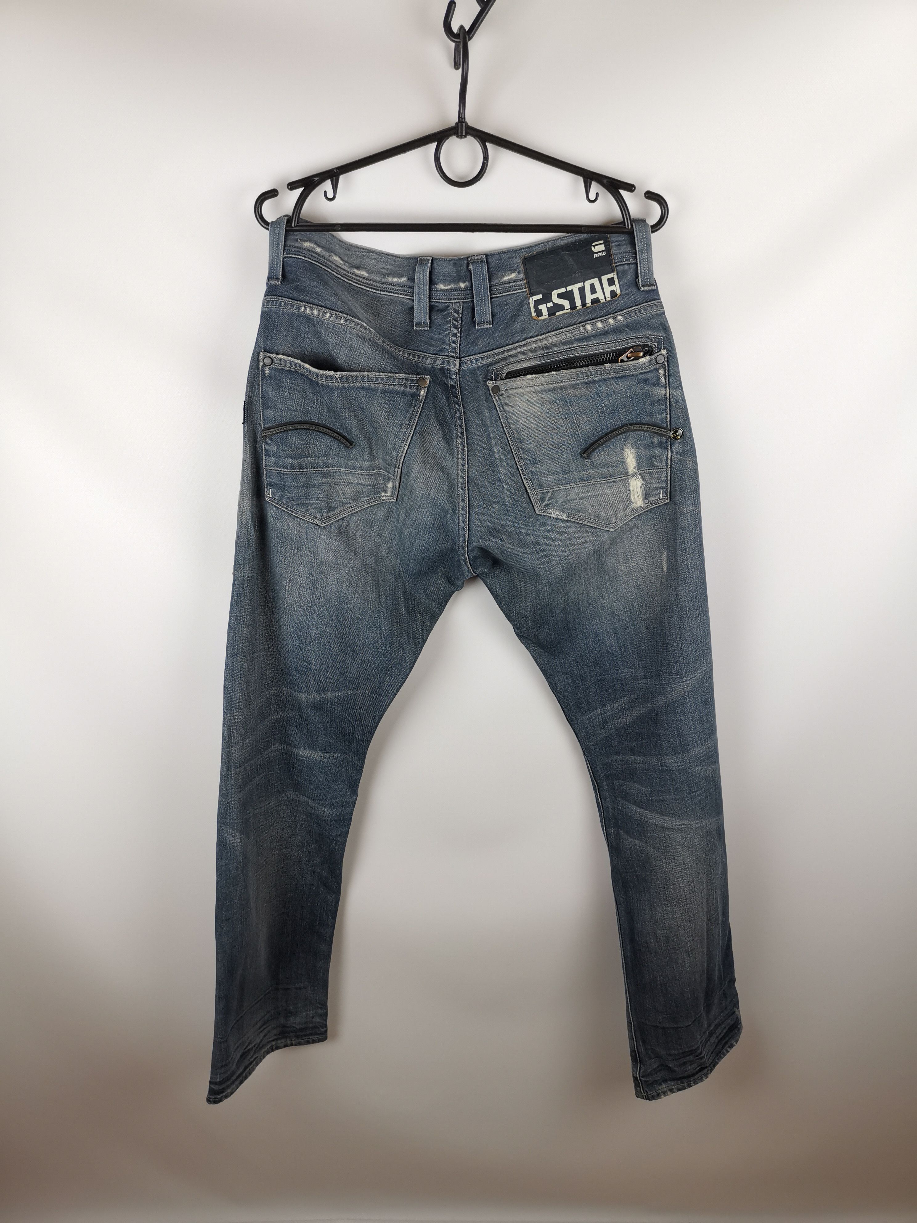G-Star GStar Raw vintage distressed denim Streetwear travis style Size US 30 / EU 46 - 6 Thumbnail