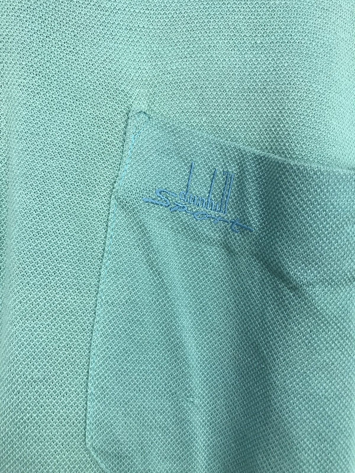 Vintage Vintage dunhill sport polos tshirt single pocket Size US M / EU 48-50 / 2 - 5 Thumbnail
