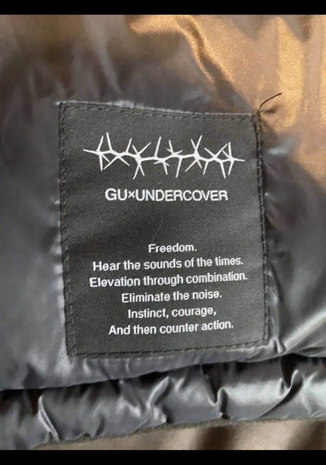 Undercover Gu X Undercover jacket scarf Size ONE SIZE - 4 Thumbnail