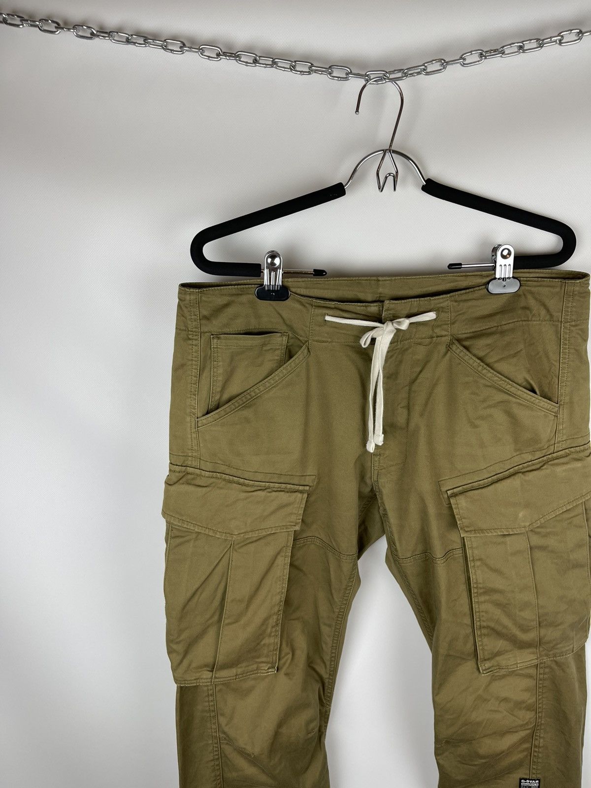 G-Star G-Star Raw vintage Rovic SP Slim Cuffed cargo travis style Size US 33 - 3 Thumbnail
