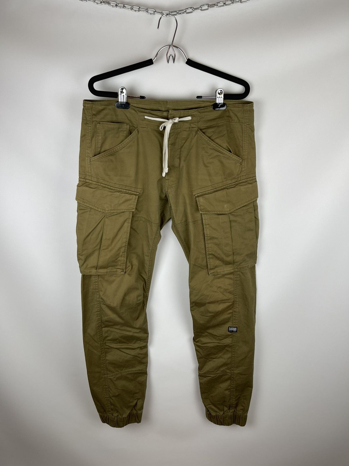 G-Star G-Star Raw vintage Rovic SP Slim Cuffed cargo travis style Size US 33 - 1 Thumbnail