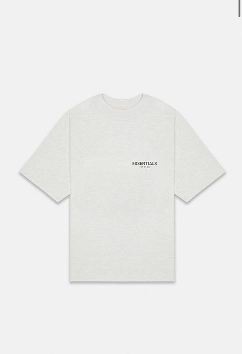 Pacsun FoG - Essentials Fear Of God Light Oatmeal T-Shirt Sz (L