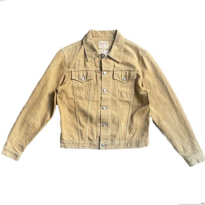 Helmut Lang Helmut Lang Archive Sand Beige Denim Trucker Size US M / EU 48-50 / 2 - 1 Thumbnail