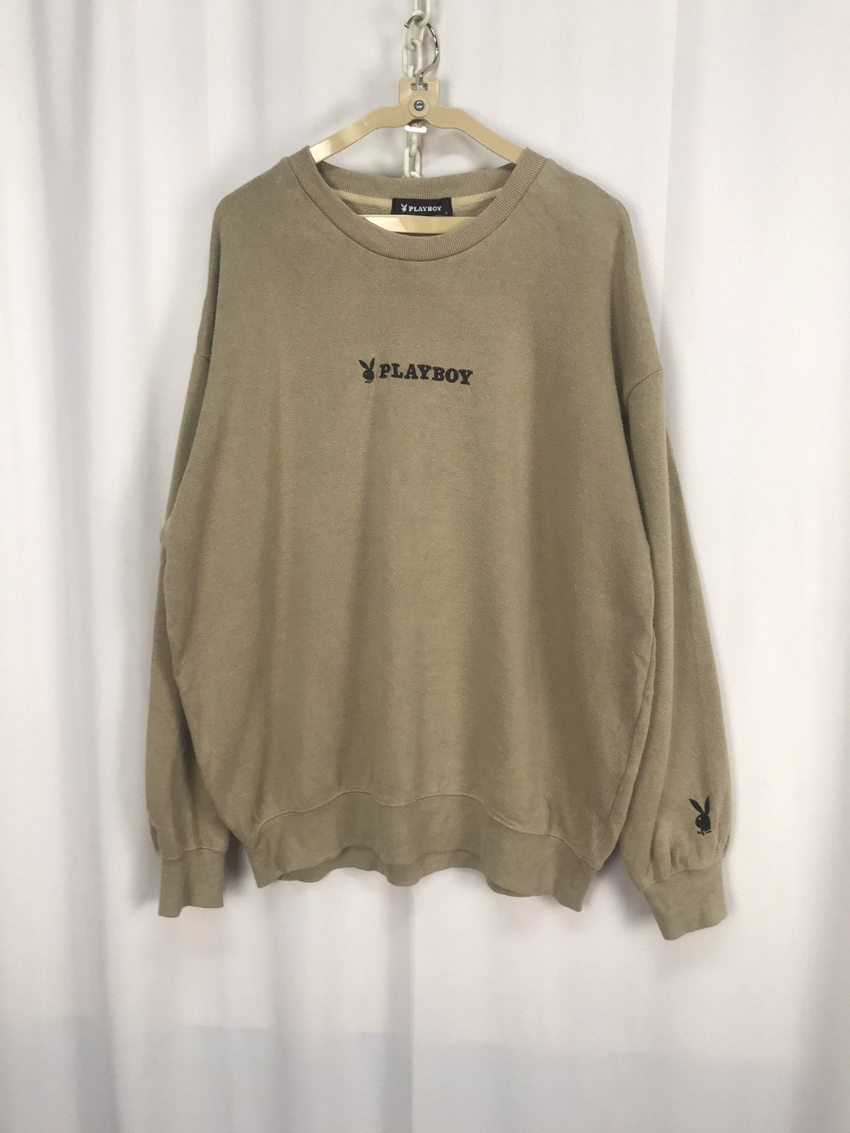 Playboy Playboy spellout sweatshirt Size US XL / EU 56 / 4 - 7 Thumbnail