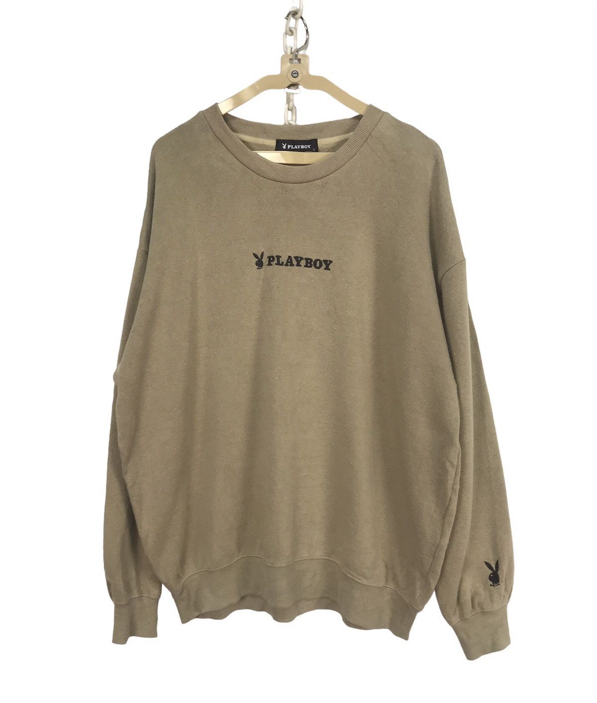 Playboy Playboy spellout sweatshirt Size US XL / EU 56 / 4 - 1 Thumbnail