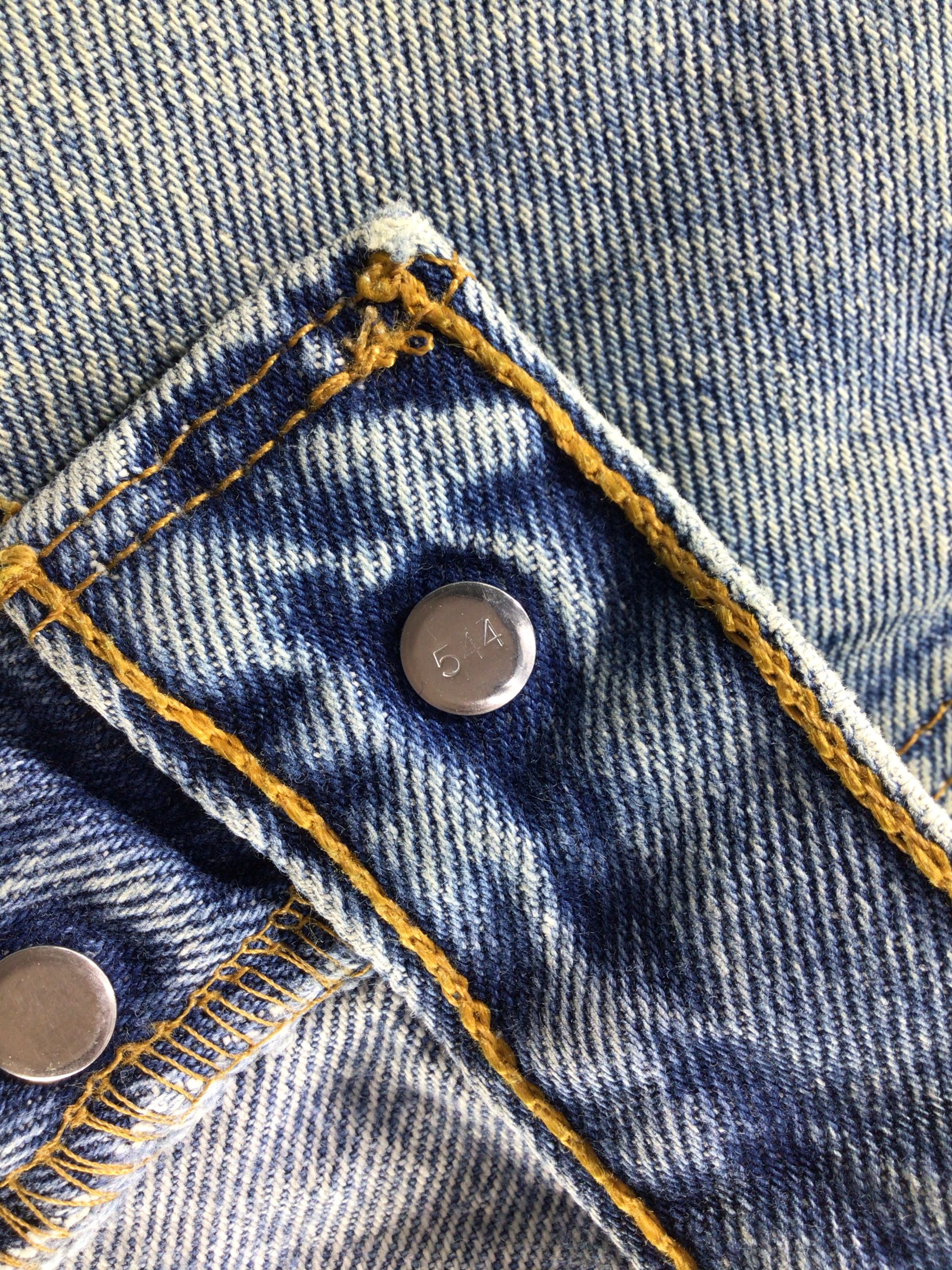 Levi's 90s Vintage Light Wash Levis 501 Jeans-JM437 Size US 30 / EU 46 - 9 Thumbnail