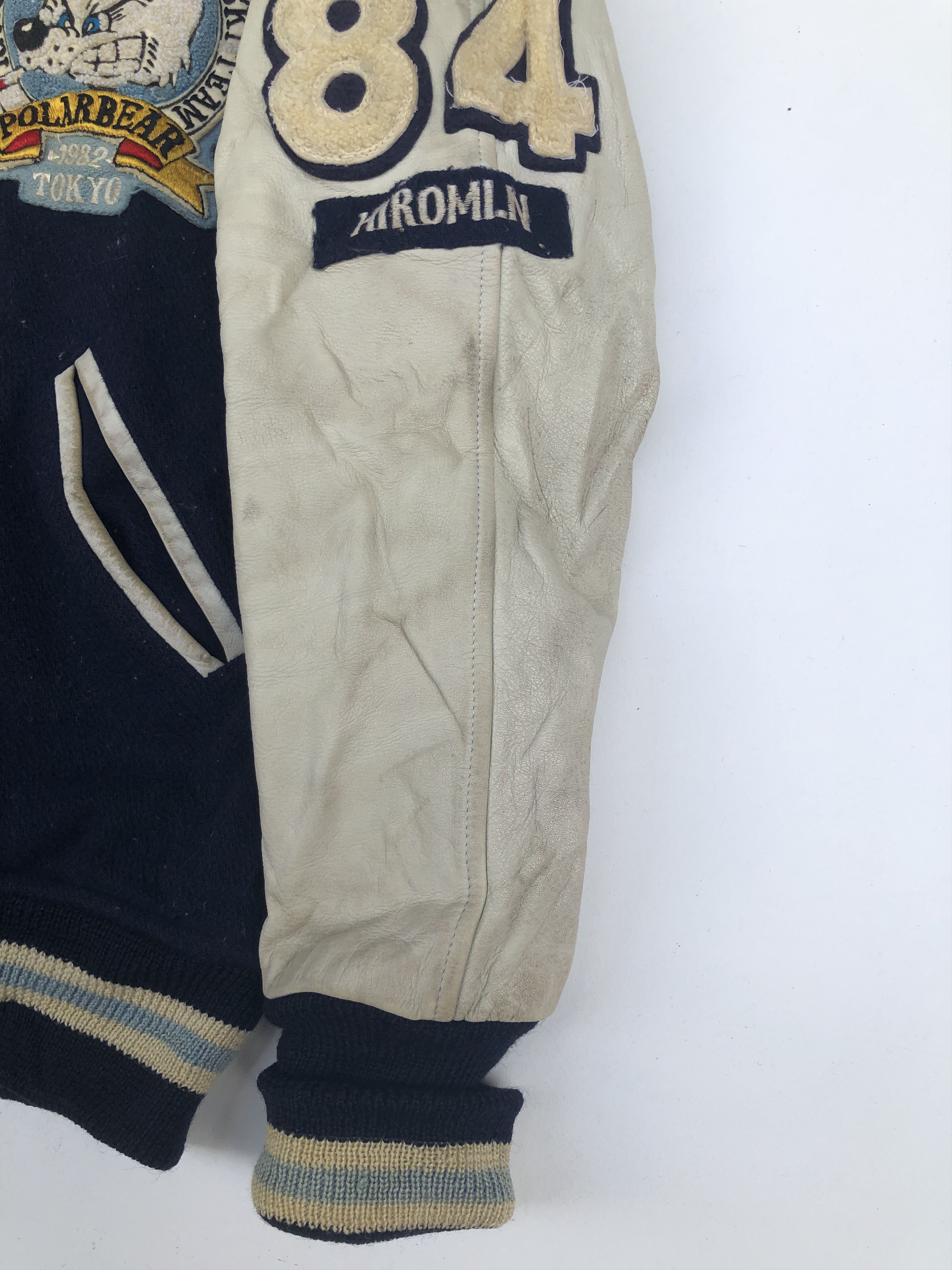 Japanese Brand RARE🔥VINTAGE 80S POLAR BEAR RACING SKI TEAM VARSITY Size US S / EU 44-46 / 1 - 7 Thumbnail