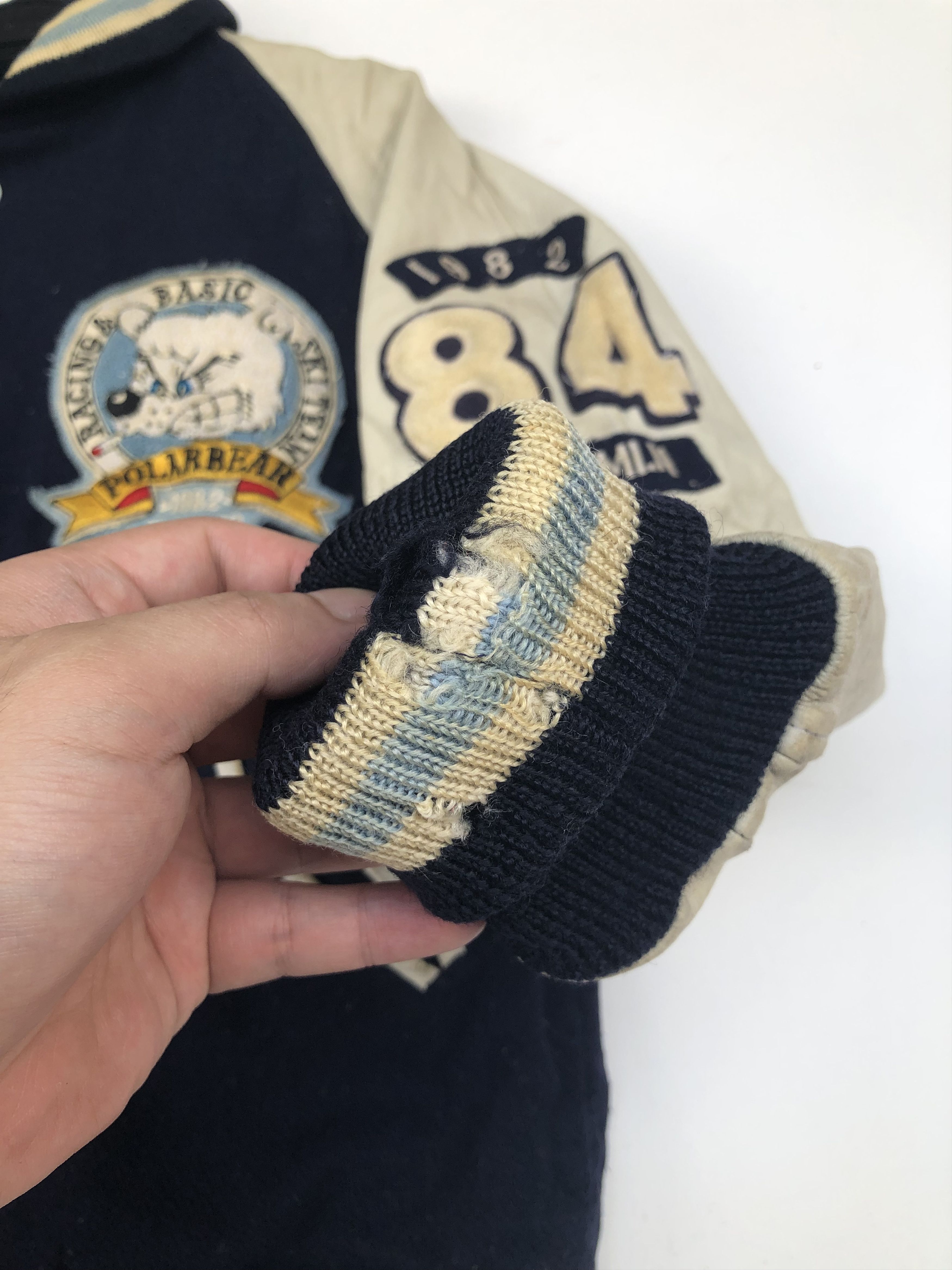 Japanese Brand RARE🔥VINTAGE 80S POLAR BEAR RACING SKI TEAM VARSITY Size US S / EU 44-46 / 1 - 8 Thumbnail