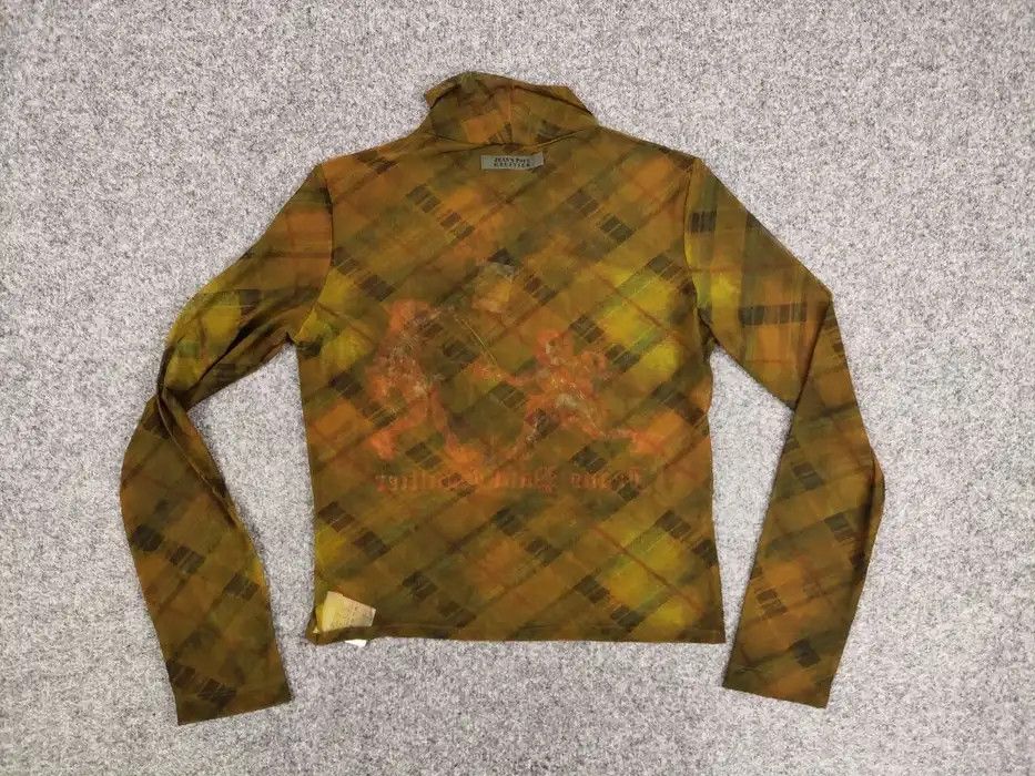 Jean Paul Gaultier 💥 New Jean Paul Gaultier long sleeve fencing print mesh top Size L / US 10 / IT 46 - 6 Thumbnail