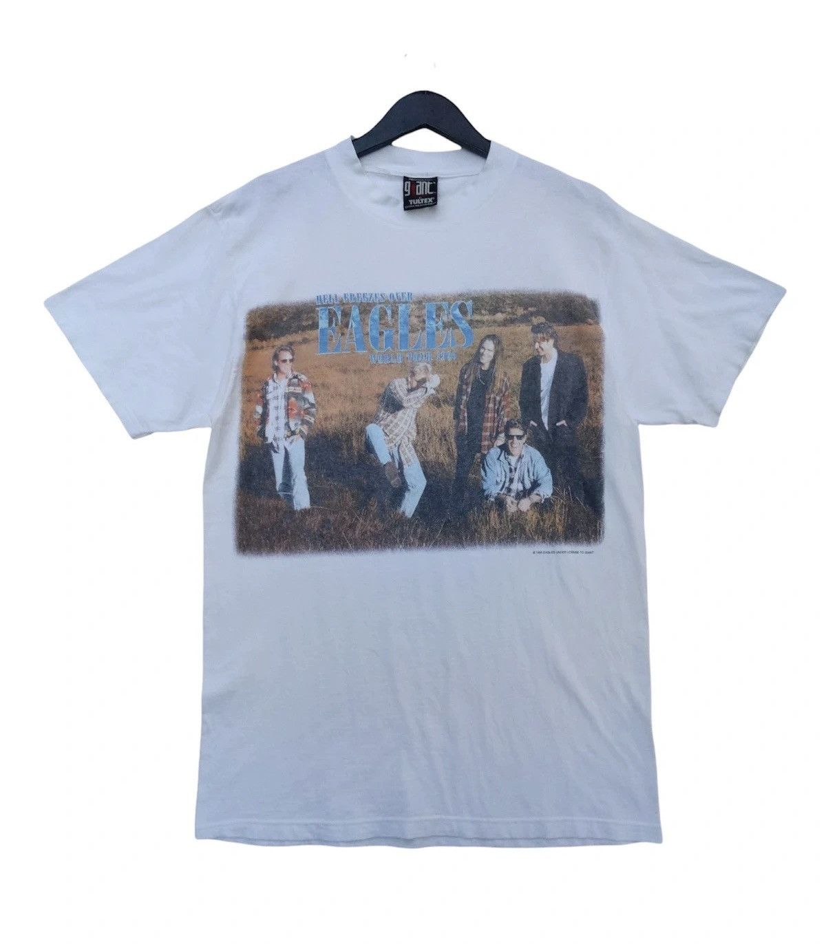 Band Tees VINTAGE 90s EAGLES Hell Freezes Over 1995 tee t-shirt Size US L / EU 52-54 / 3 - 1 Thumbnail