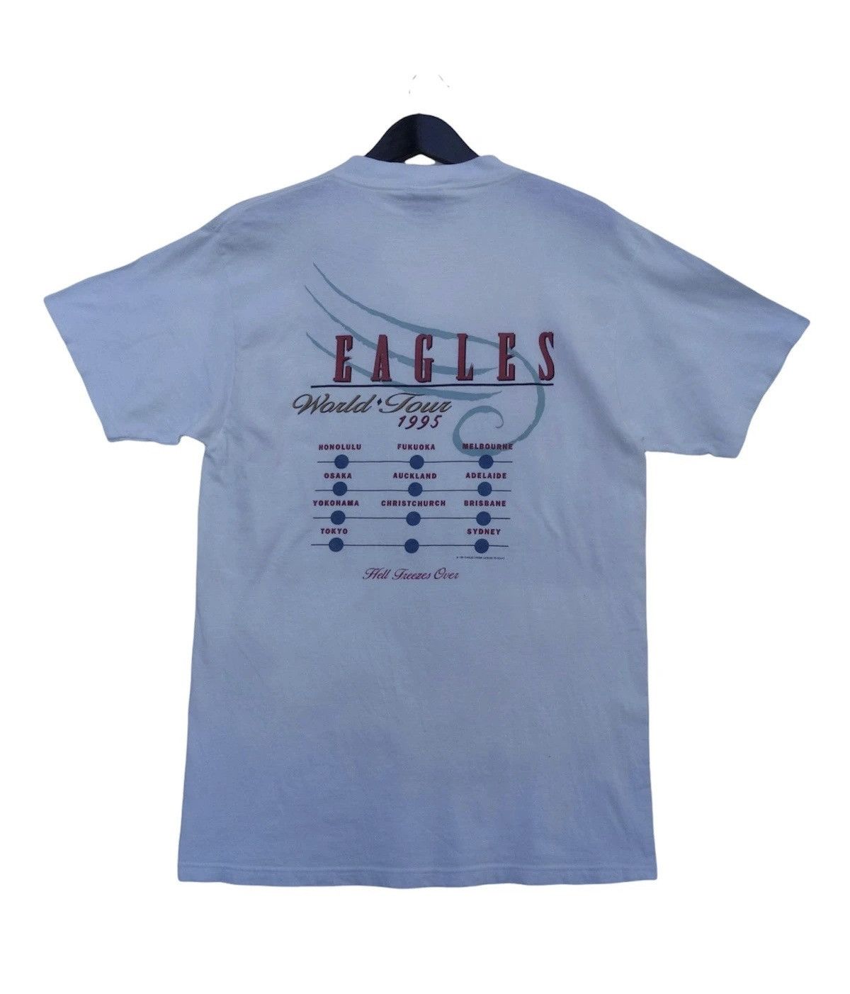 Band Tees VINTAGE 90s EAGLES Hell Freezes Over 1995 tee t-shirt Size US L / EU 52-54 / 3 - 2 Thumbnail