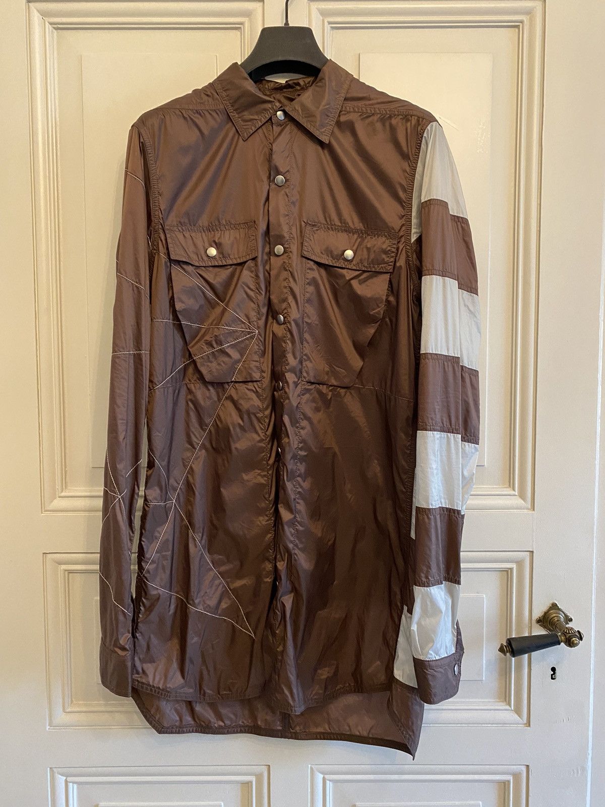 Rick Owens Rick Owens Humbug Striped Shirt 50 Size US L / EU 52-54 / 3 - 2 Thumbnail
