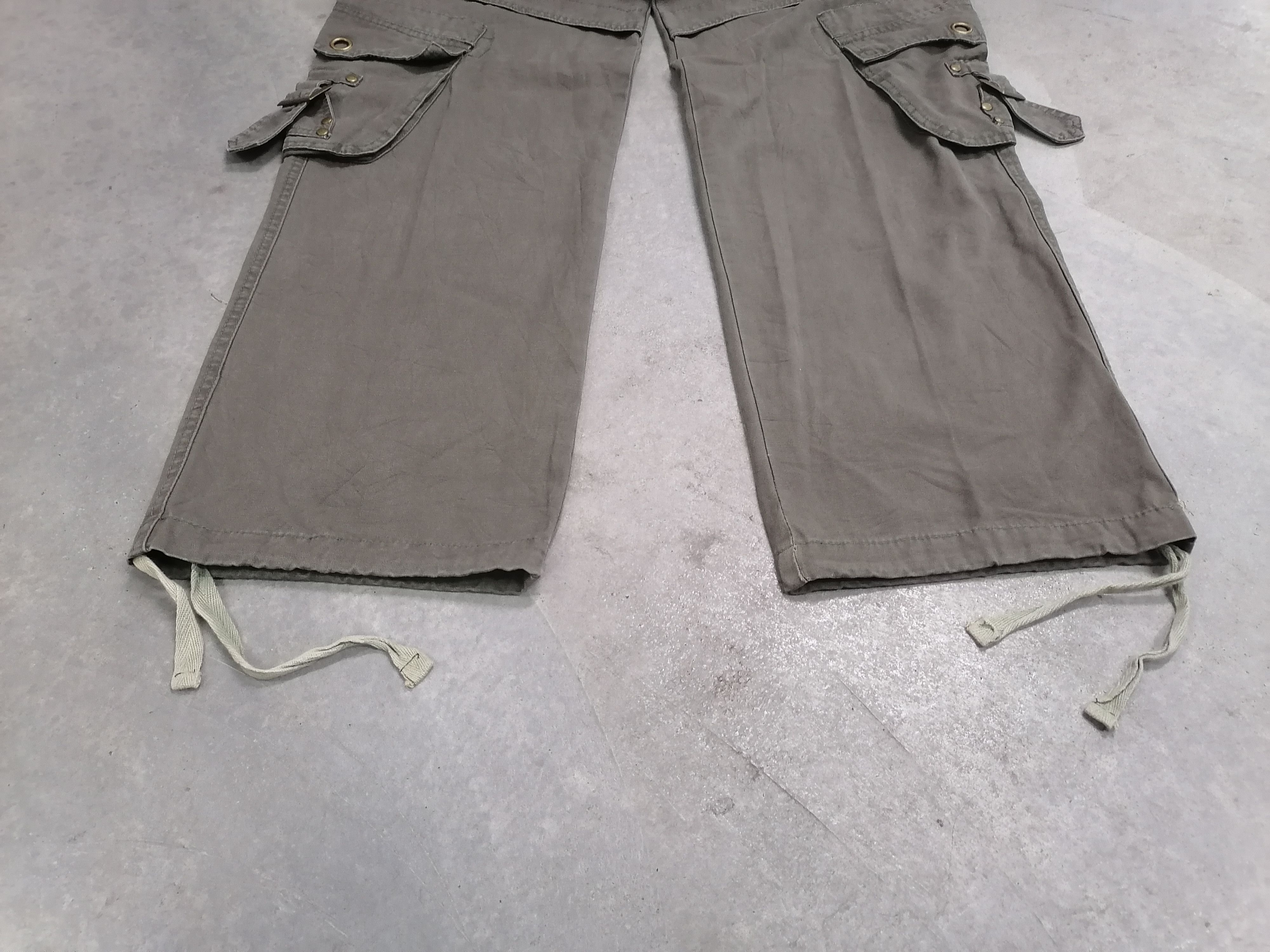 20471120 Denim Exchange Multipocket Tactical Parachute Cargo Pants Size US 30 / EU 46 - 5 Thumbnail