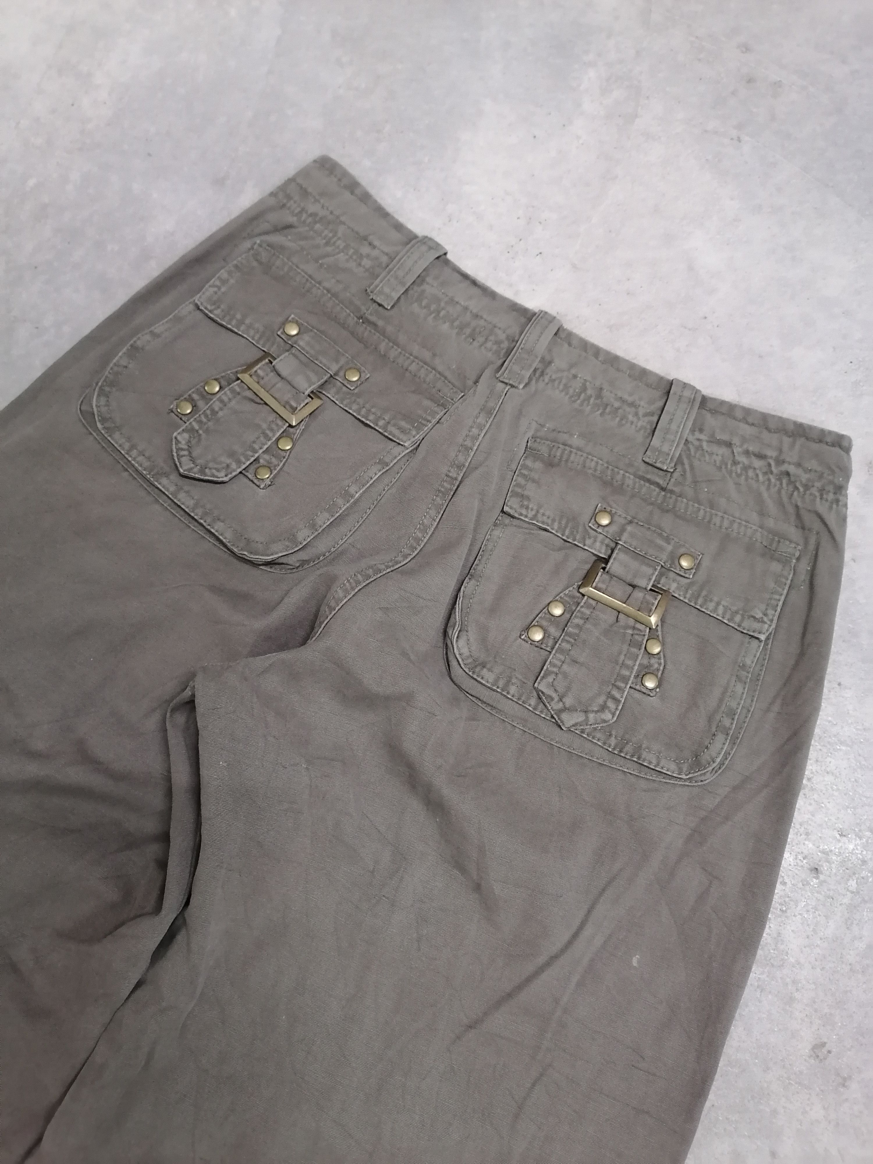 20471120 Denim Exchange Multipocket Tactical Parachute Cargo Pants Size US 30 / EU 46 - 7 Thumbnail