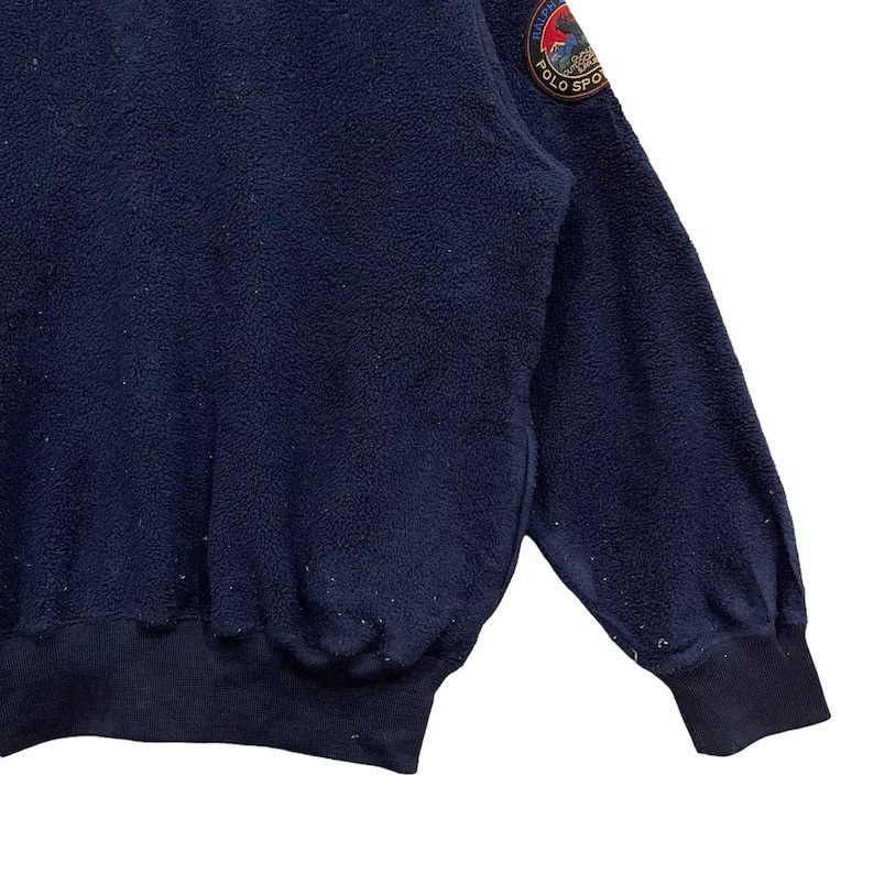Polo Ralph Lauren × RRL Ralph Lauren × Vintage Vintage Polo Sportsman Ralph Lauren Quarter Zipper Sweater Size US L / EU 52-54 / 3 - 5 Thumbnail