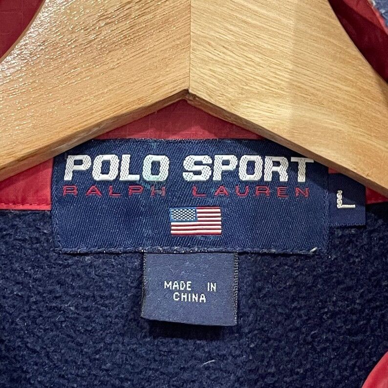Polo Ralph Lauren × RRL Ralph Lauren × Vintage Vintage Polo Sportsman Ralph Lauren Quarter Zipper Sweater Size US L / EU 52-54 / 3 - 9 Thumbnail