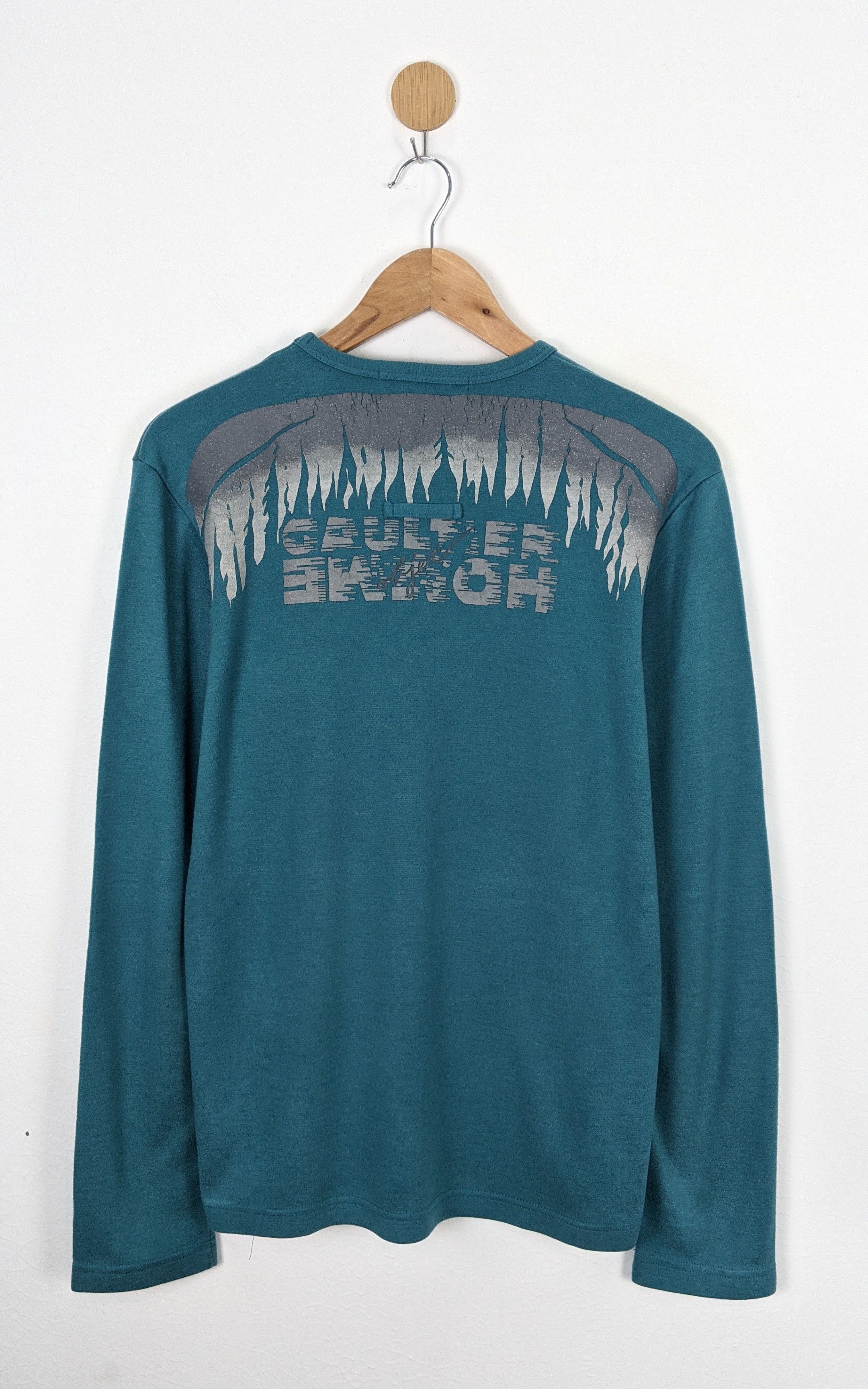 image of Jean Paul Gaultier Homme Objet Jpg Longsleeve Shirt, Men's (Size Large)