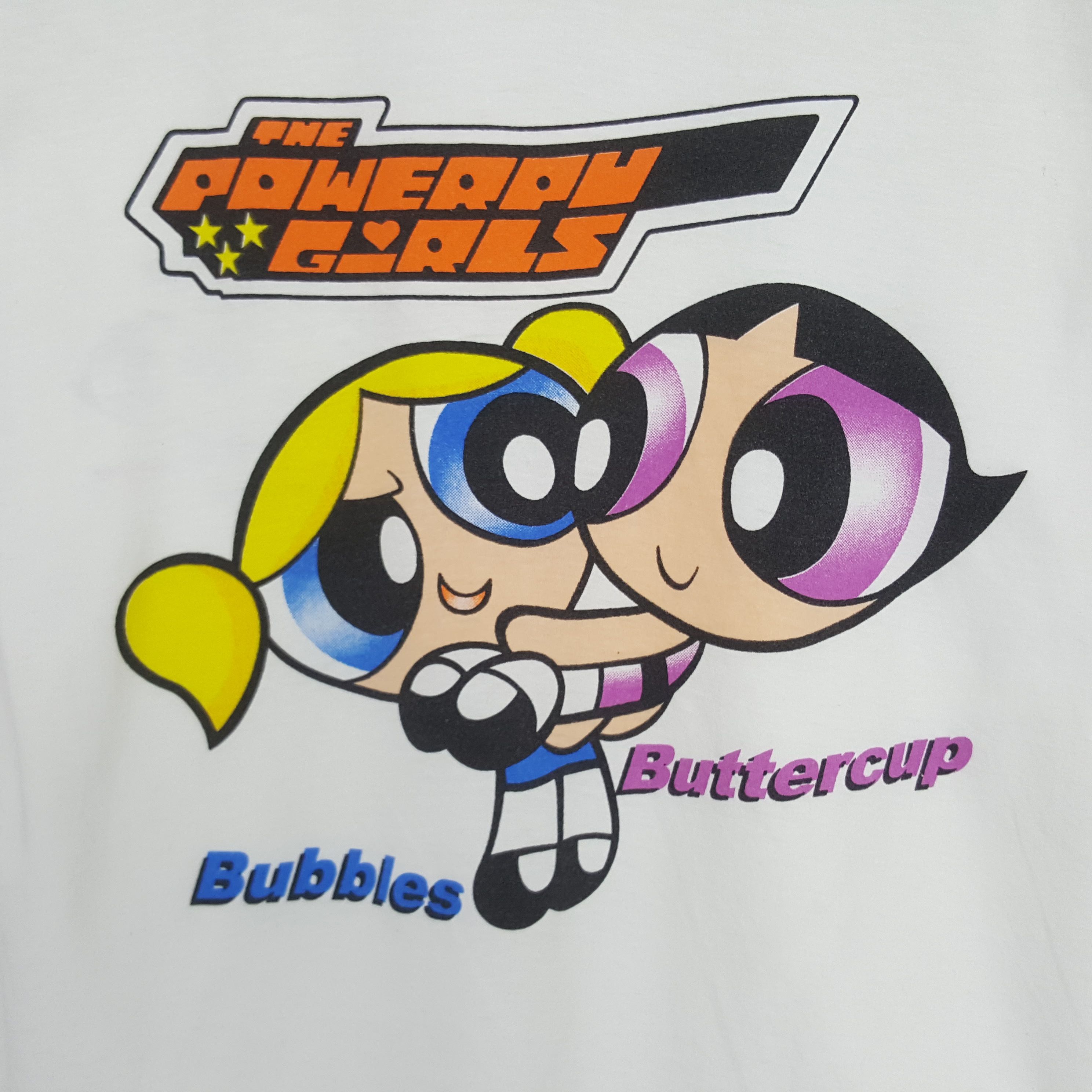 Cartoon Network × Japanese Brand × Vintage Vintage The Powerpoff Girls Tshirt Size US S / EU 44-46 / 1 - 4 Thumbnail