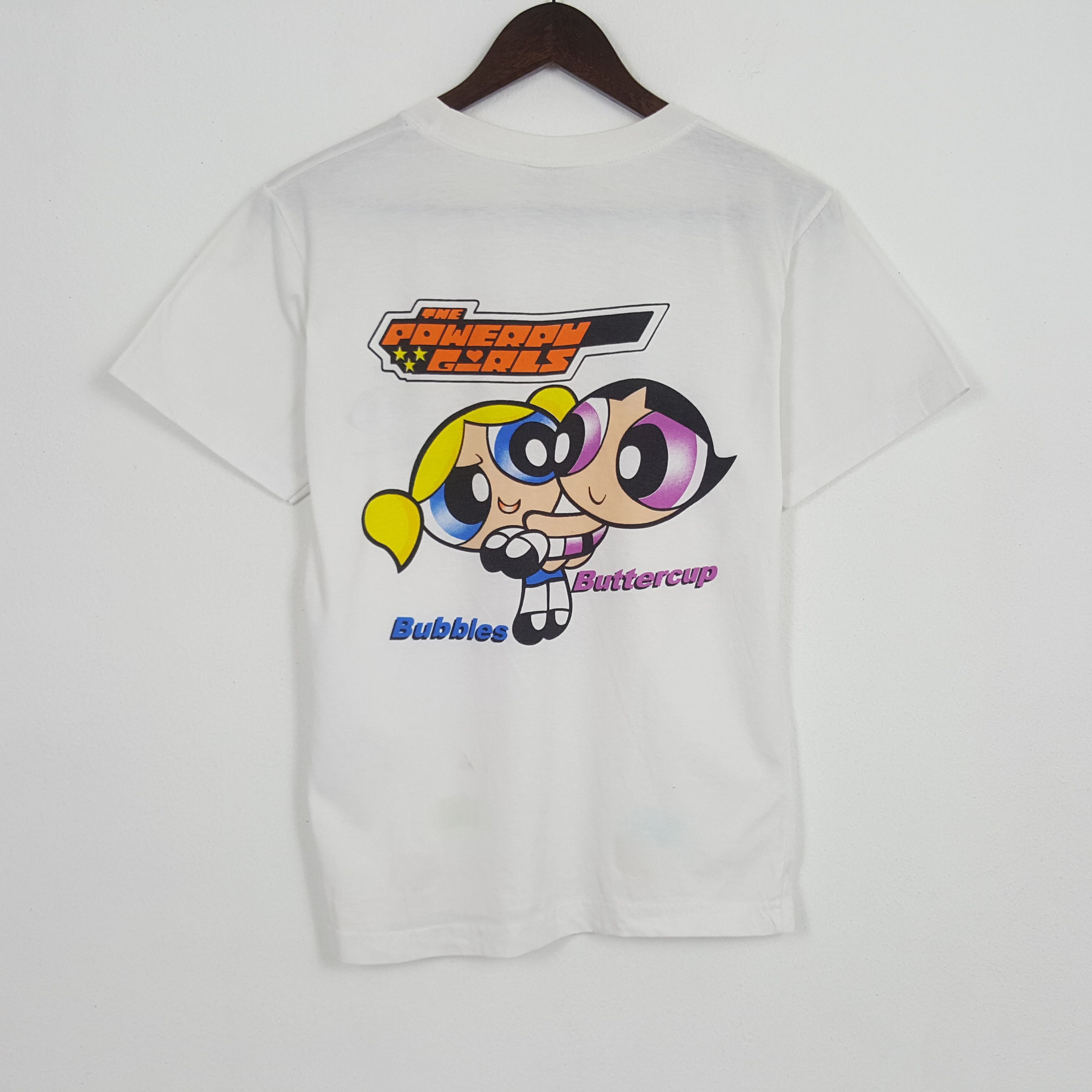 Cartoon Network × Japanese Brand × Vintage Vintage The Powerpoff Girls Tshirt Size US S / EU 44-46 / 1 - 1 Thumbnail