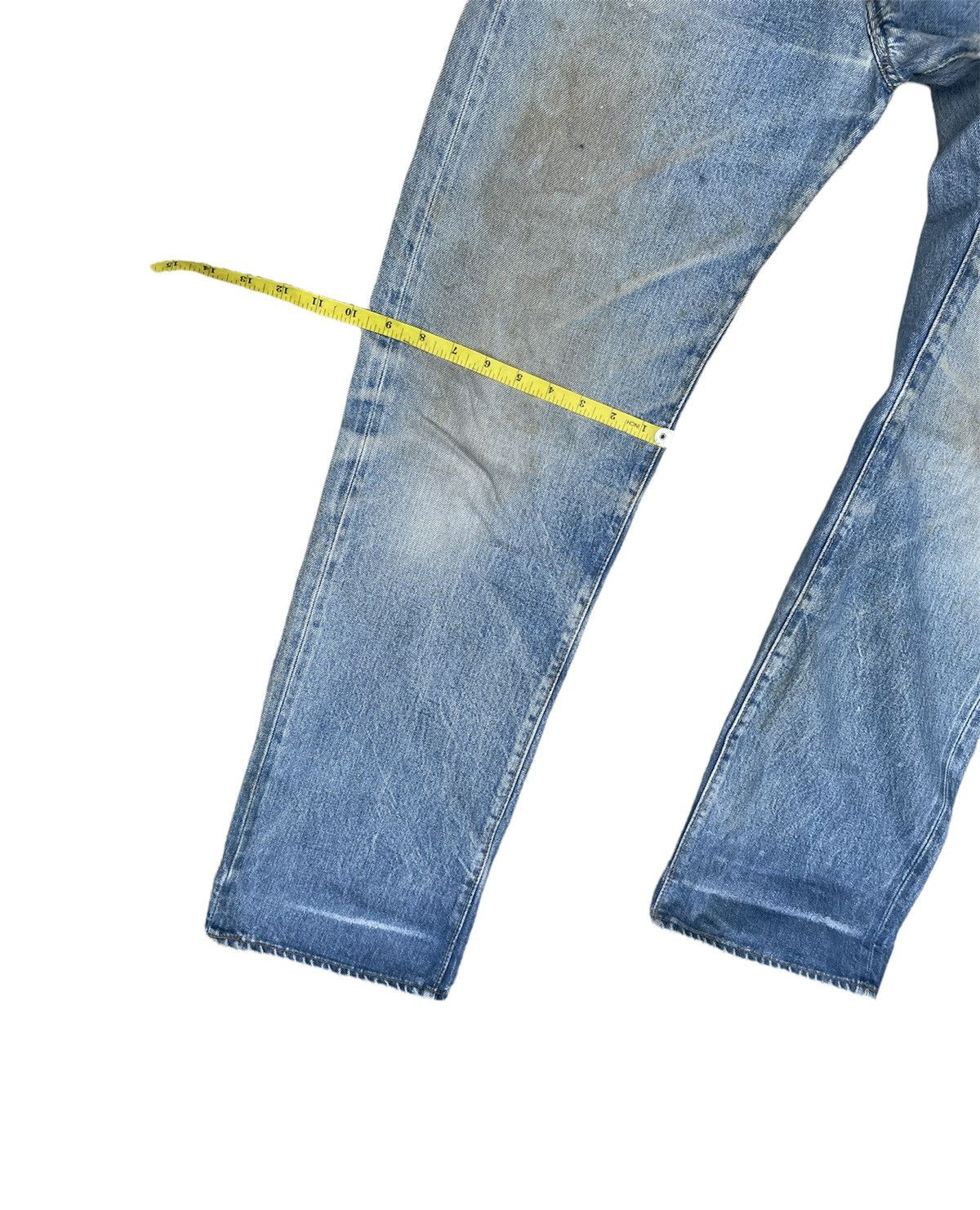 Levi's Vintage Levis 501e Redline 1977 Aging Faded Wash Denim Size US 32 / EU 48 - 22 Thumbnail