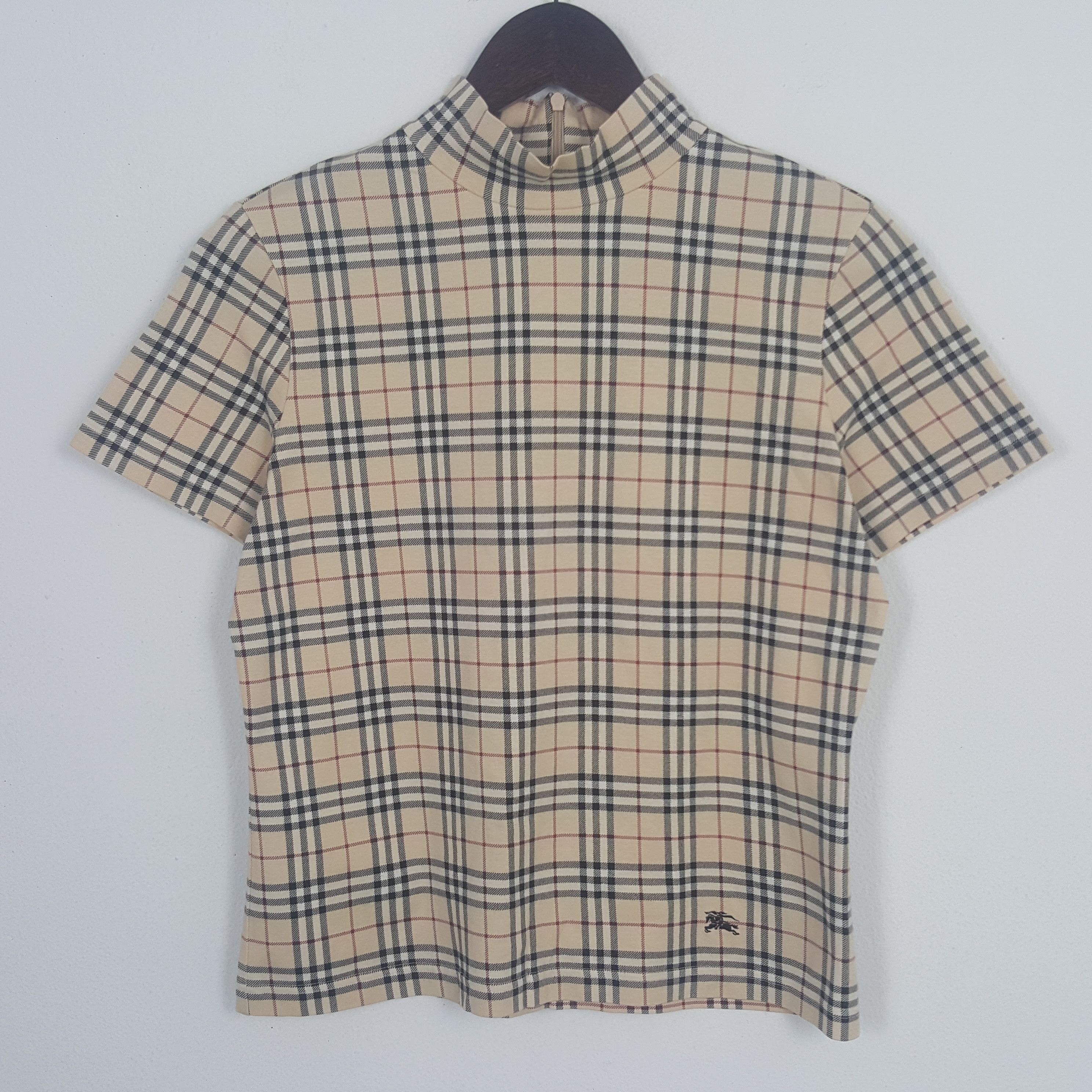 Vintage Burberry London Nova Check Tshirt