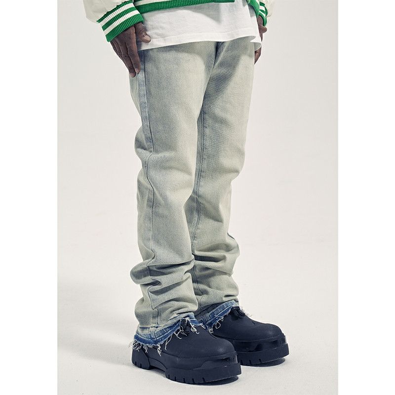 faded yuppie flared carpenter pants