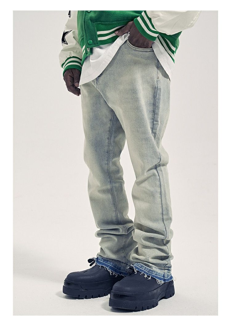 faded yuppie flared carpenter pants