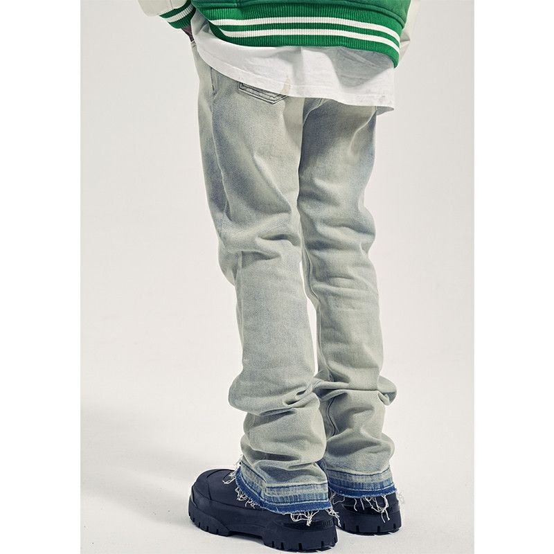 faded yuppie flared carpenter pants