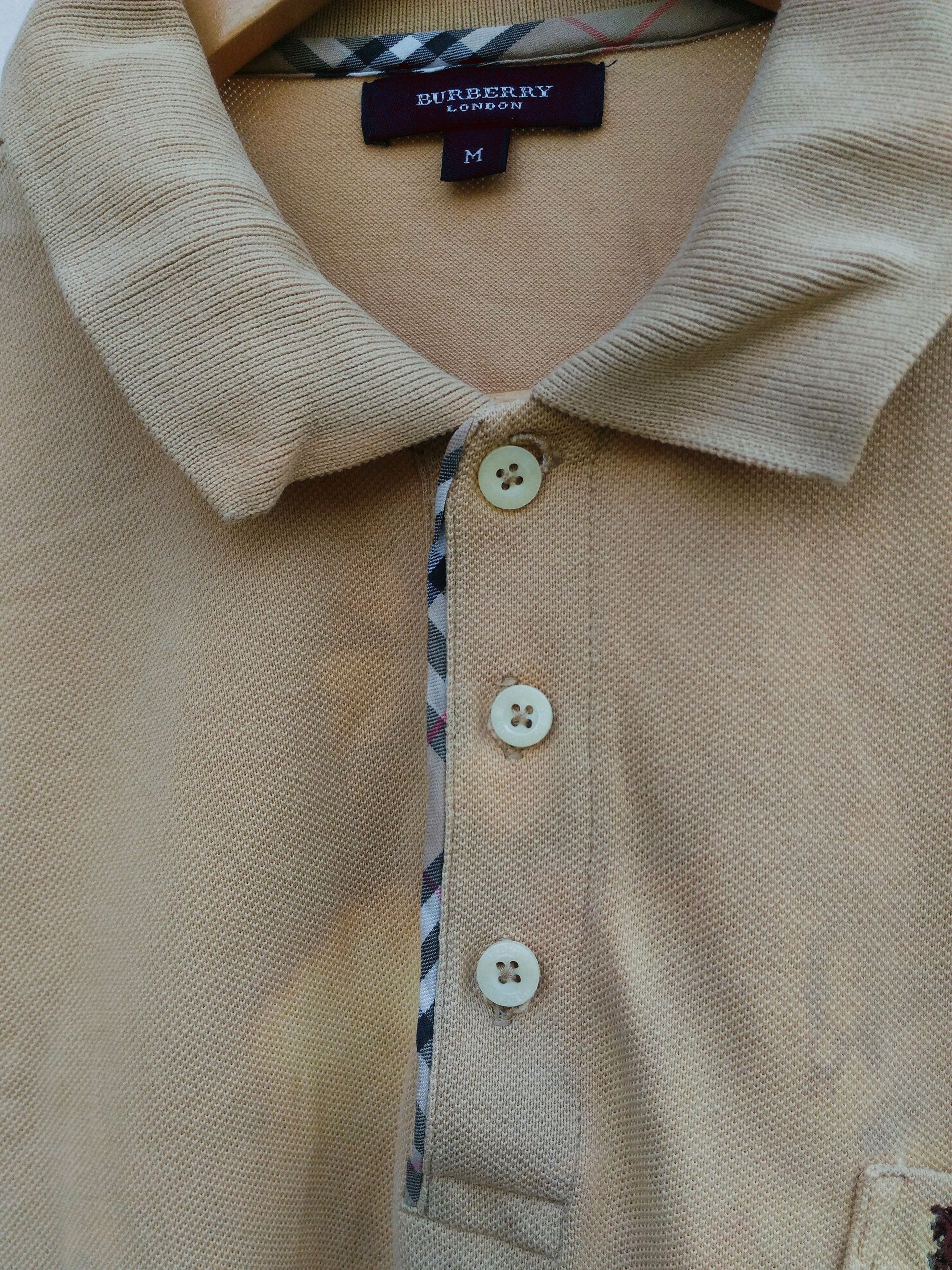 Burberry Burberry Polo Shirt Distressed Size US M / EU 48-50 / 2 - 8 Thumbnail